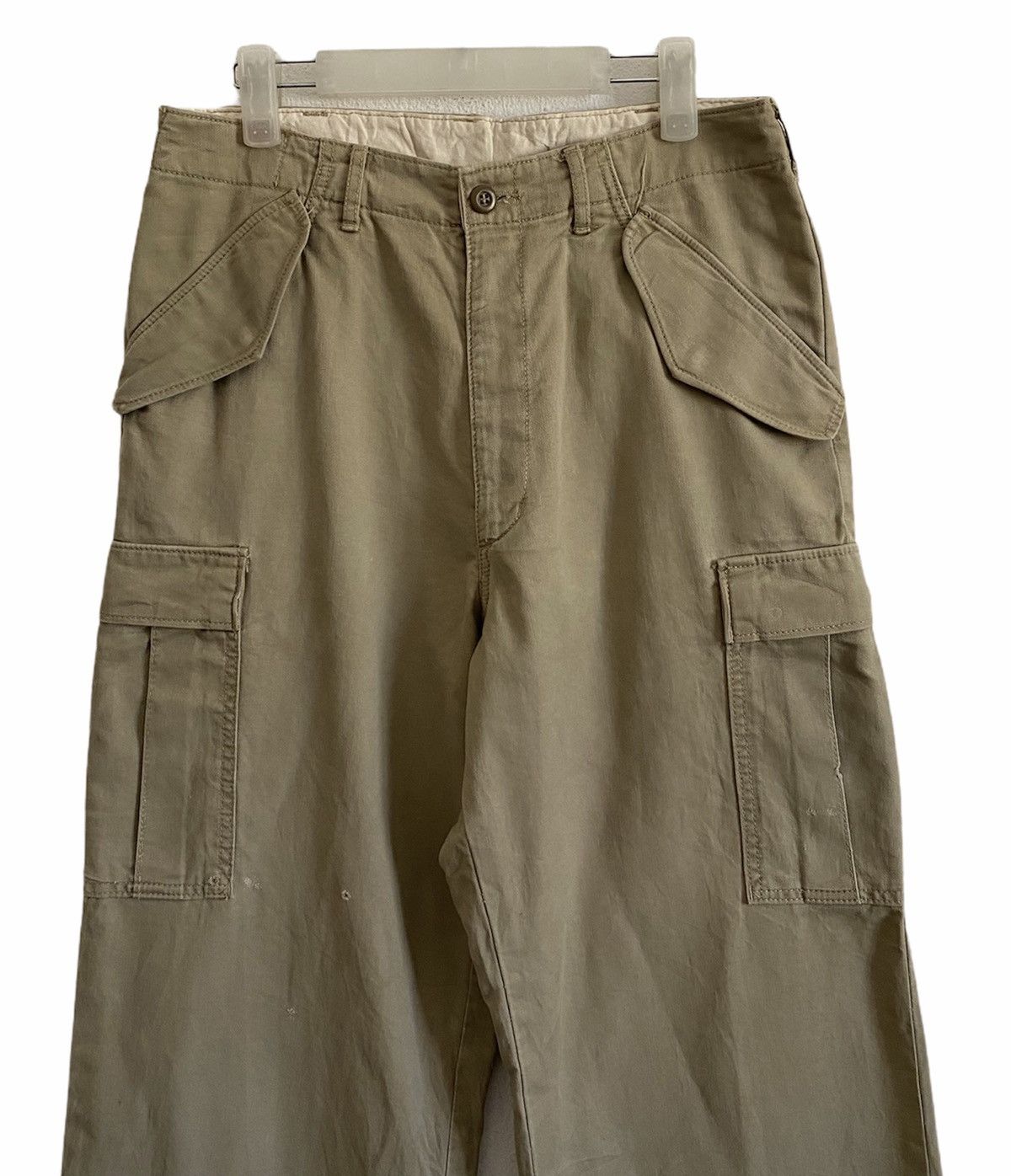 Alpha Industries 🇺🇸🔥Alpha Industries US Army Military Garment Cargo Pants Size US 32 / EU 48 - 2 Thumbnail