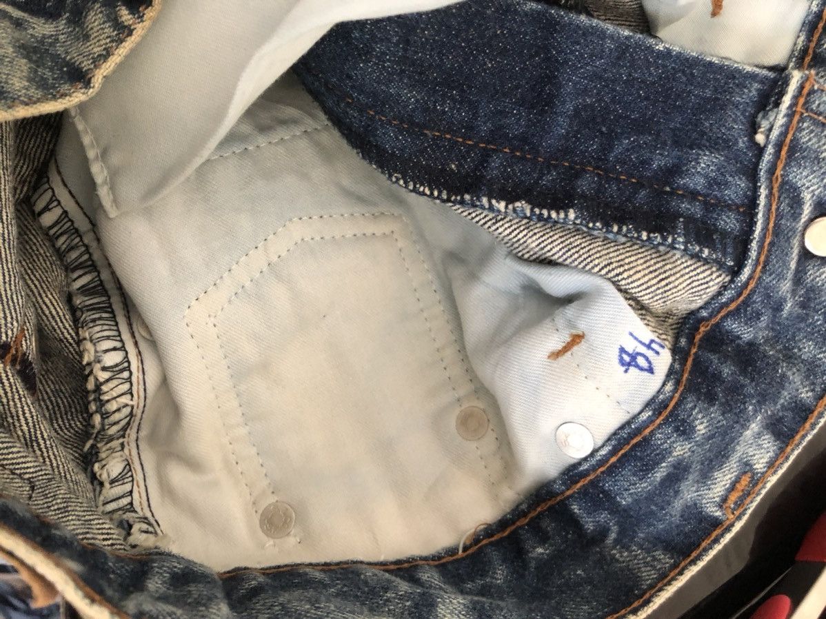 Levi's Vintage Clothing Vintage 1989 Levi’s 502 XX Big E Selvedge Denim Jeans Size US 32 / EU 48 - 23 Thumbnail