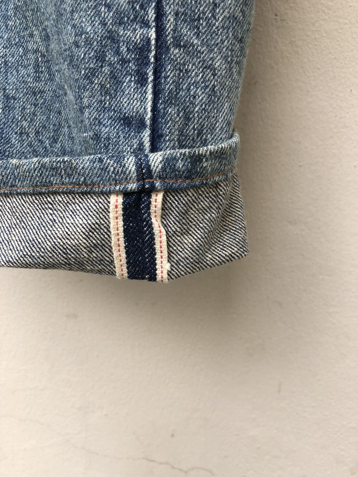 Levi's Vintage Clothing Vintage 1989 Levi’s 502 XX Big E Selvedge Denim Jeans Size US 32 / EU 48 - 12 Thumbnail