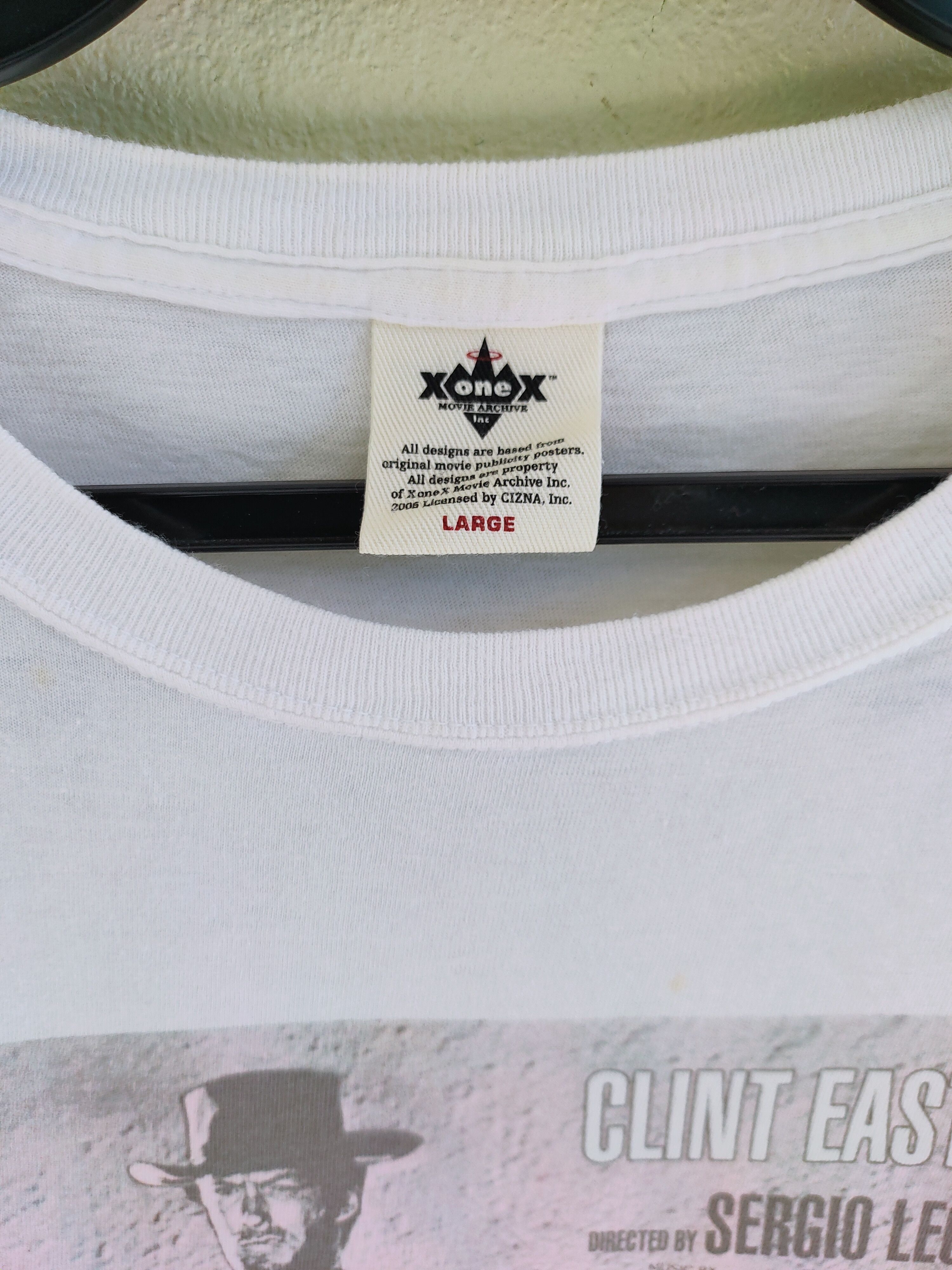 Japanese Brand FOR A FEW DOLLARS MORE movie by X ONE X 2006 tee Size US L / EU 52-54 / 3 - 6 Thumbnail