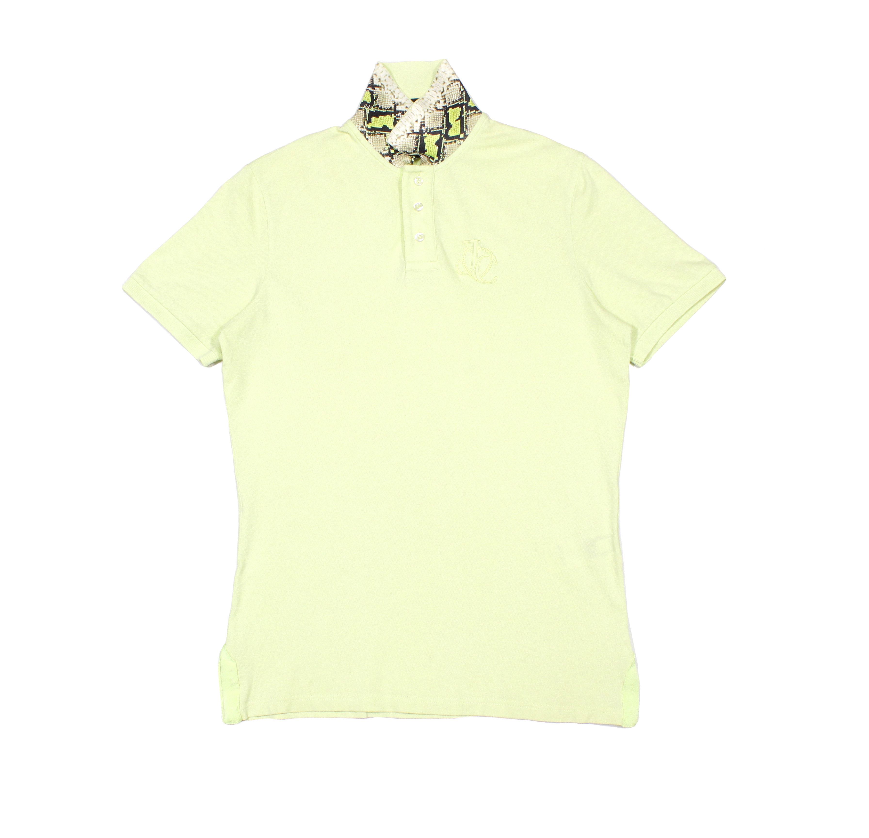 Just Cavalli 2014 Logo Snake Collar Polo Size US S / EU 44-46 / 1 - 1 Thumbnail