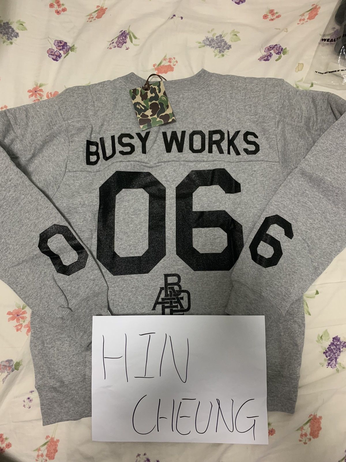 Bape Bape busy work sweater Size US S / EU 44-46 / 1 - 2 Thumbnail