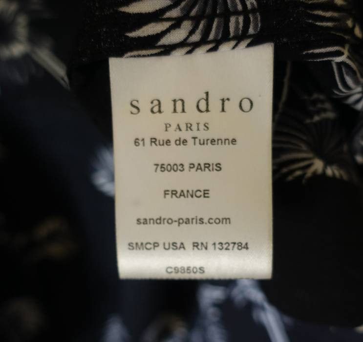 Sandro SANDRO PARIS BEACHCOMBER VISCOSE SHIRT - SIZE S SLIM FIT Size US S / EU 44-46 / 1 - 5 Thumbnail