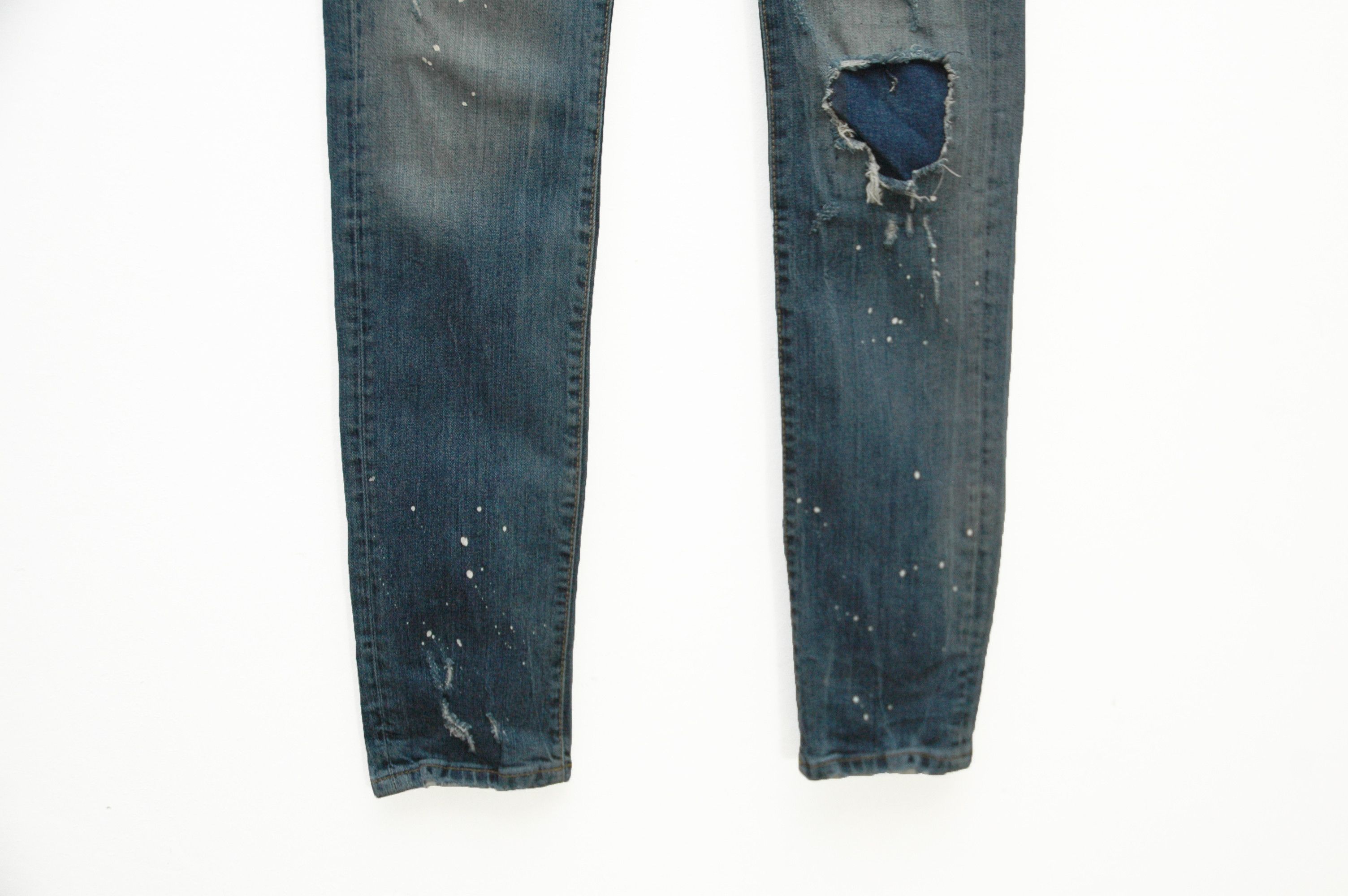 Dsquared2 Dsquared2 Clement Jeans Painted Made Italy Size Women's 42 Size 28" / US 6 / IT 42 - 7 Thumbnail