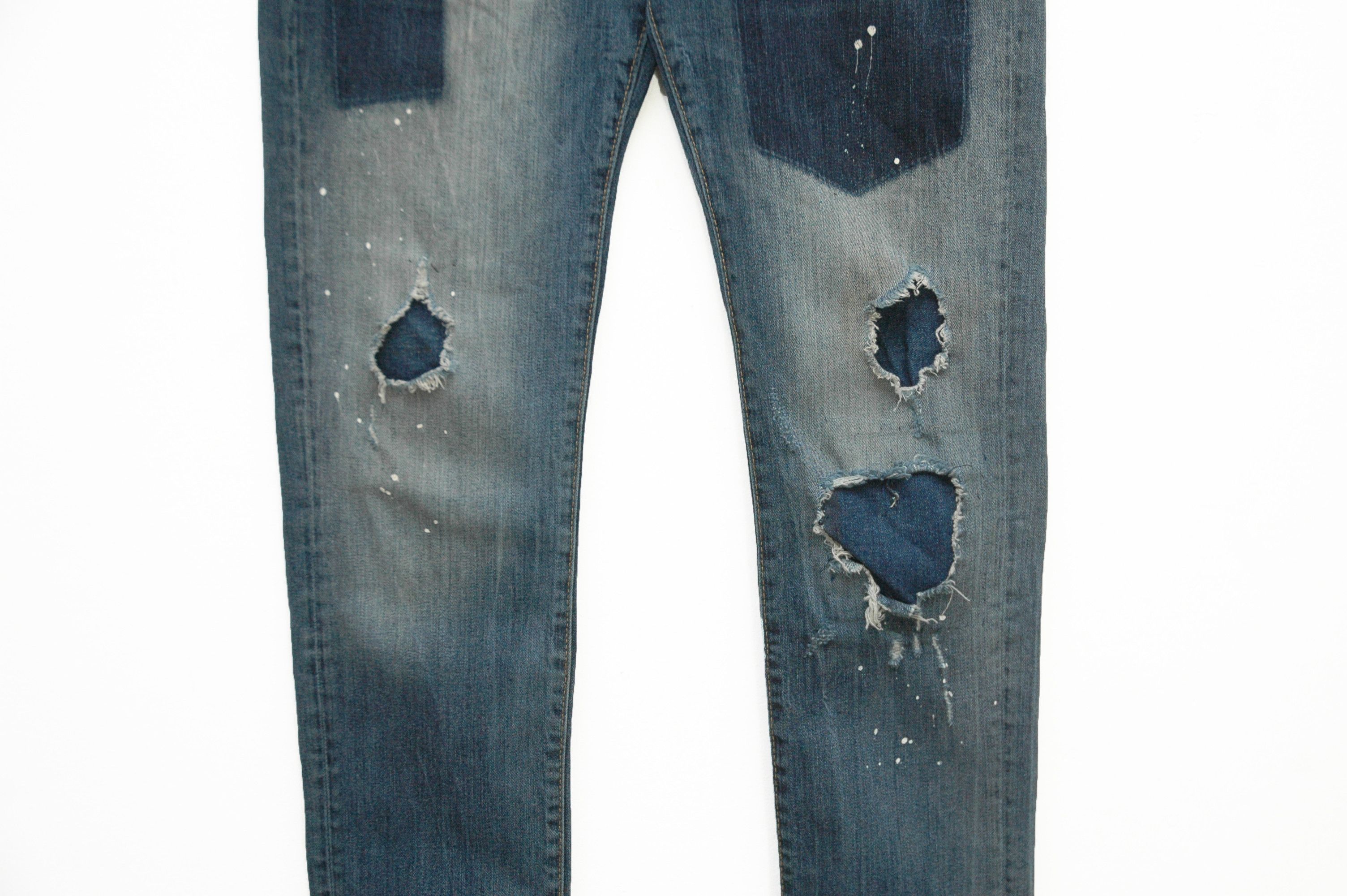 Dsquared2 Dsquared2 Clement Jeans Painted Made Italy Size Women's 42 Size 28" / US 6 / IT 42 - 6 Thumbnail