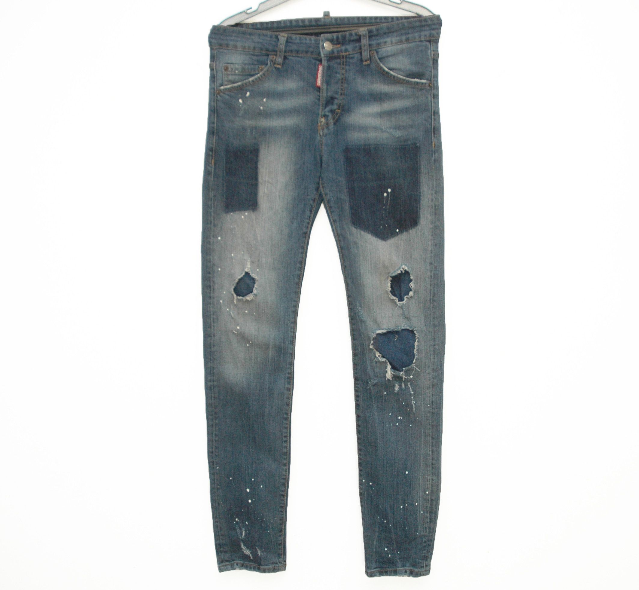 Dsquared2 Dsquared2 Clement Jeans Painted Made Italy Size Women's 42 Size 28" / US 6 / IT 42 - 1 Thumbnail