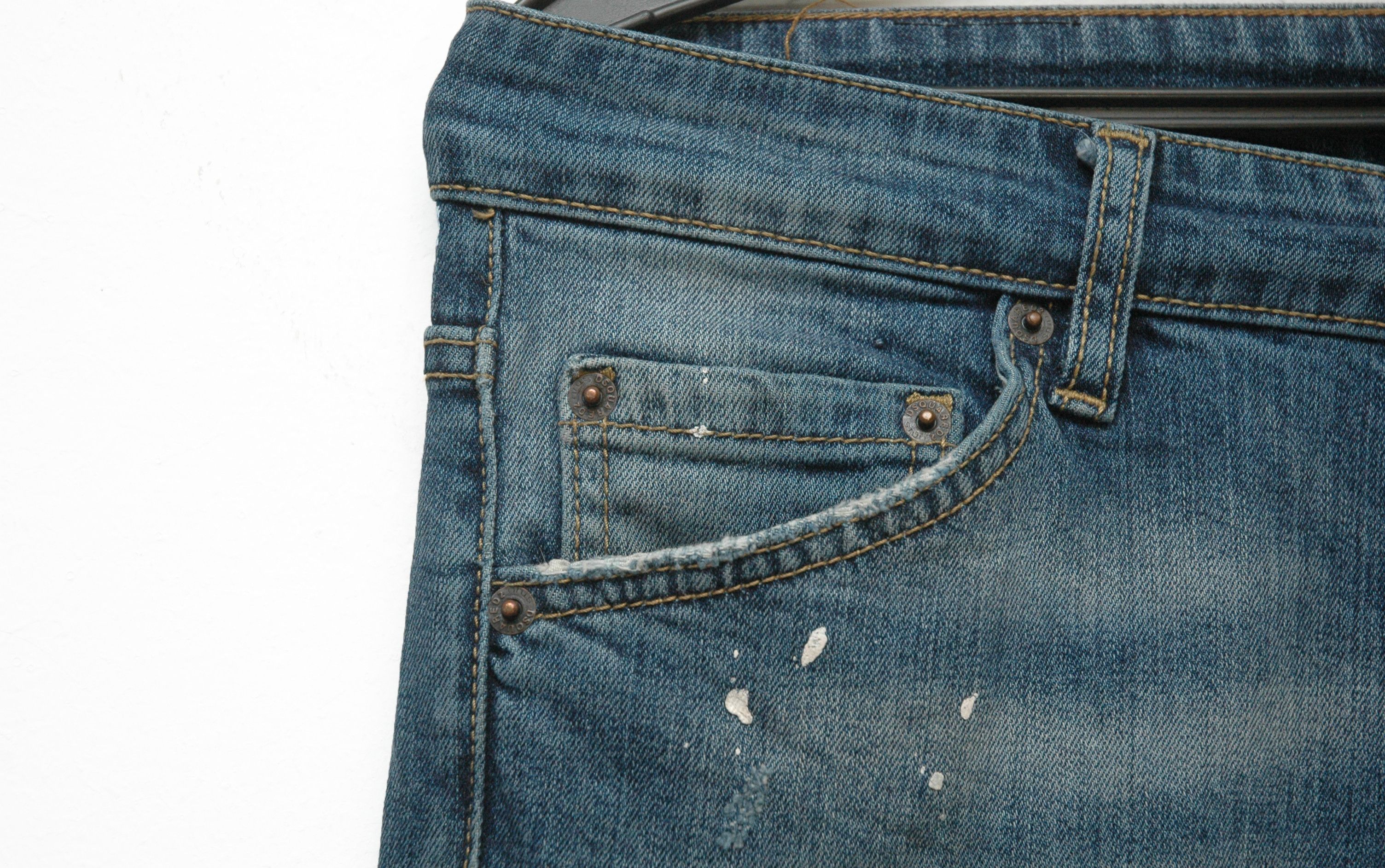 Dsquared2 Dsquared2 Clement Jeans Painted Made Italy Size Women's 42 Size 28" / US 6 / IT 42 - 3 Thumbnail
