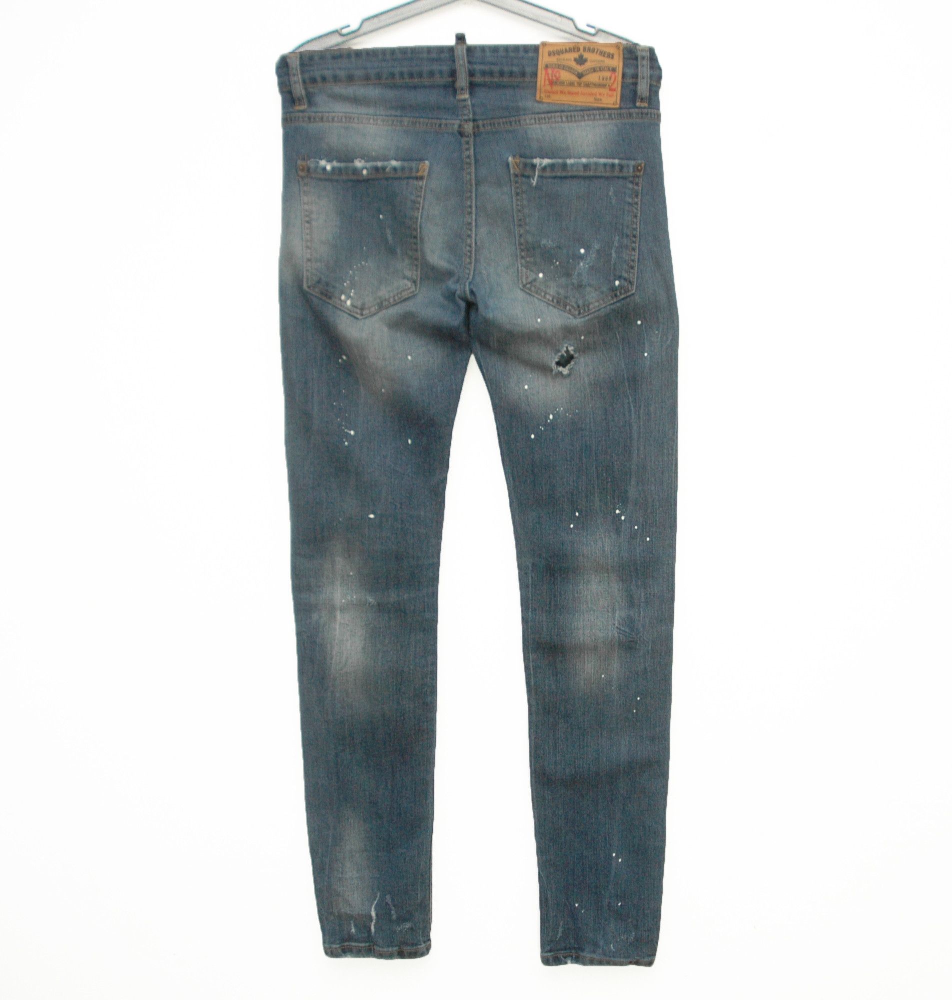 Dsquared2 Dsquared2 Clement Jeans Painted Made Italy Size Women's 42 Size 28" / US 6 / IT 42 - 8 Thumbnail