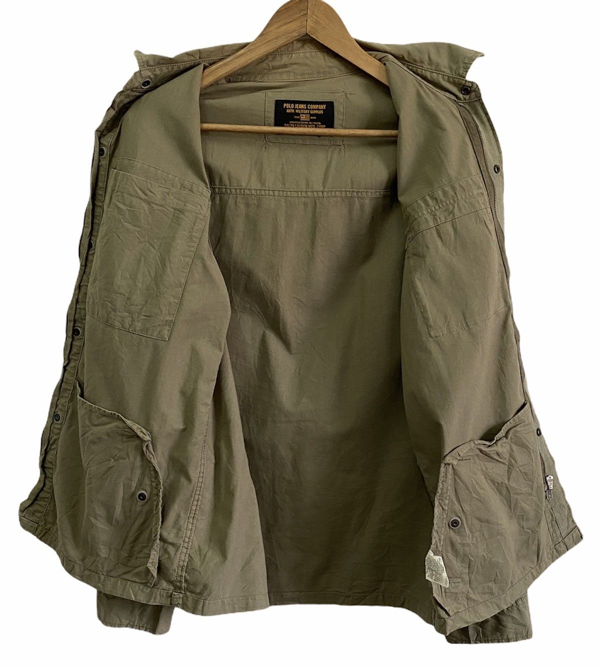 Polo Ralph Lauren GRAIL🔥Polo Ralph Lauren Military Button Zipped Jacket Size US S / EU 44-46 / 1 - 4 Thumbnail