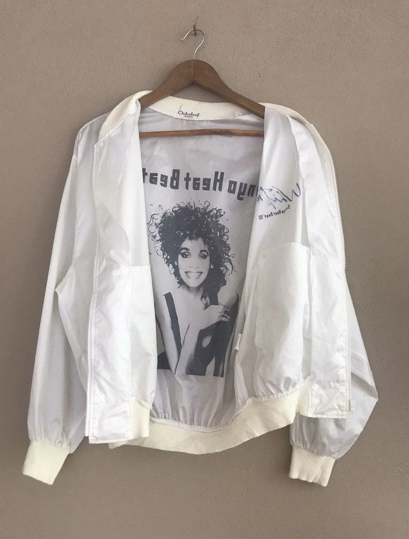 Rap Tees ✨90's Whitney Houtson Sanyo Beat Bomber Jacket Size US M / EU 48-50 / 2 - 8 Thumbnail