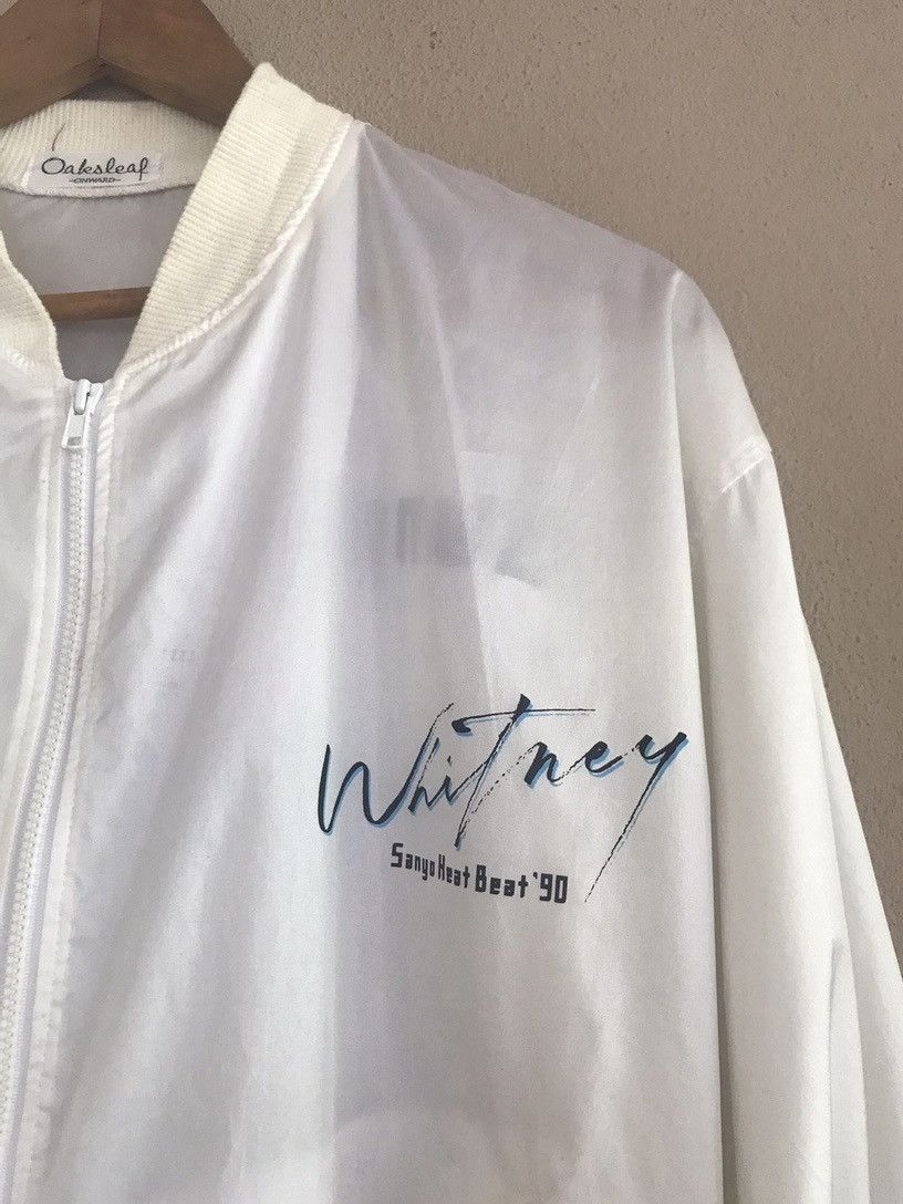 Rap Tees ✨90's Whitney Houtson Sanyo Beat Bomber Jacket Size US M / EU 48-50 / 2 - 5 Thumbnail