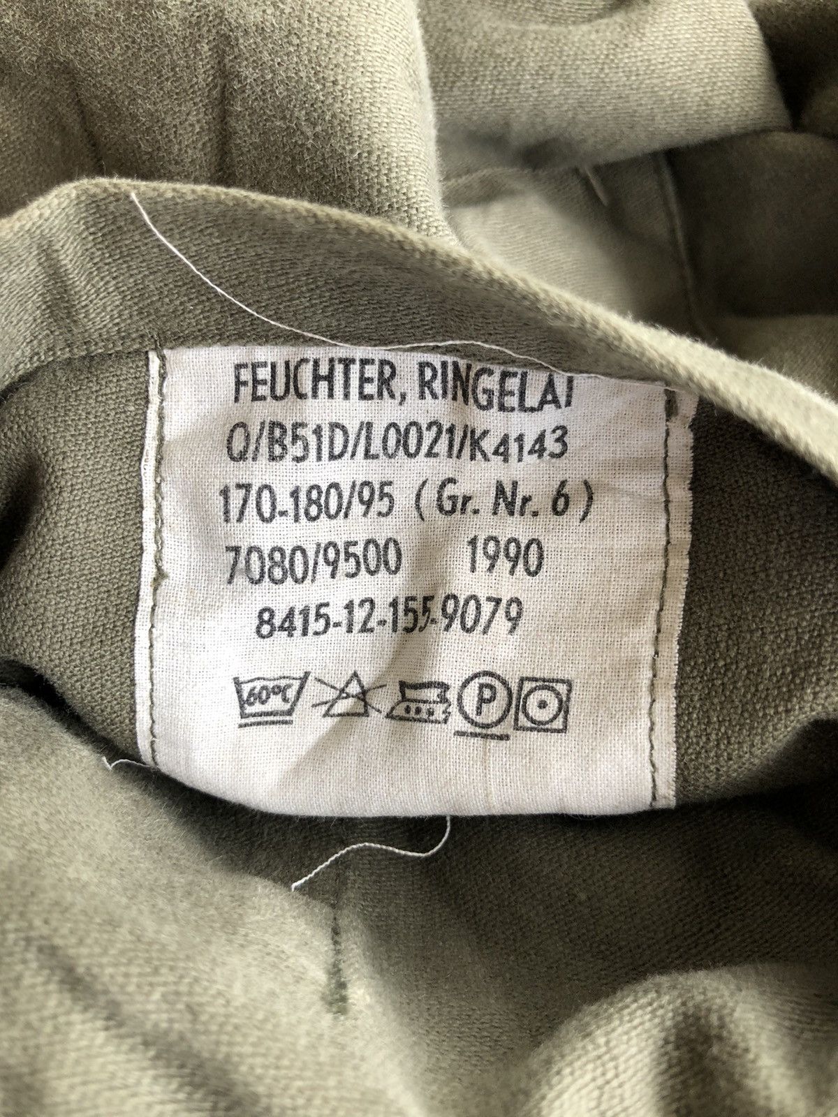 Vintage Vintage 90s Germany 🇩🇪 Nazi Military Officer Jacket Size US M / EU 48-50 / 2 - 6 Thumbnail
