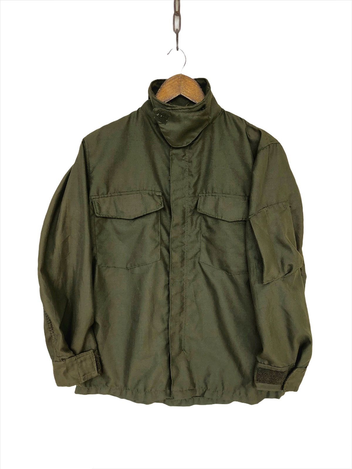 Vintage Vintage 1970s USMC Vietnam Era OG 106 Combat Jacket Size US M / EU 48-50 / 2 - 2 Thumbnail