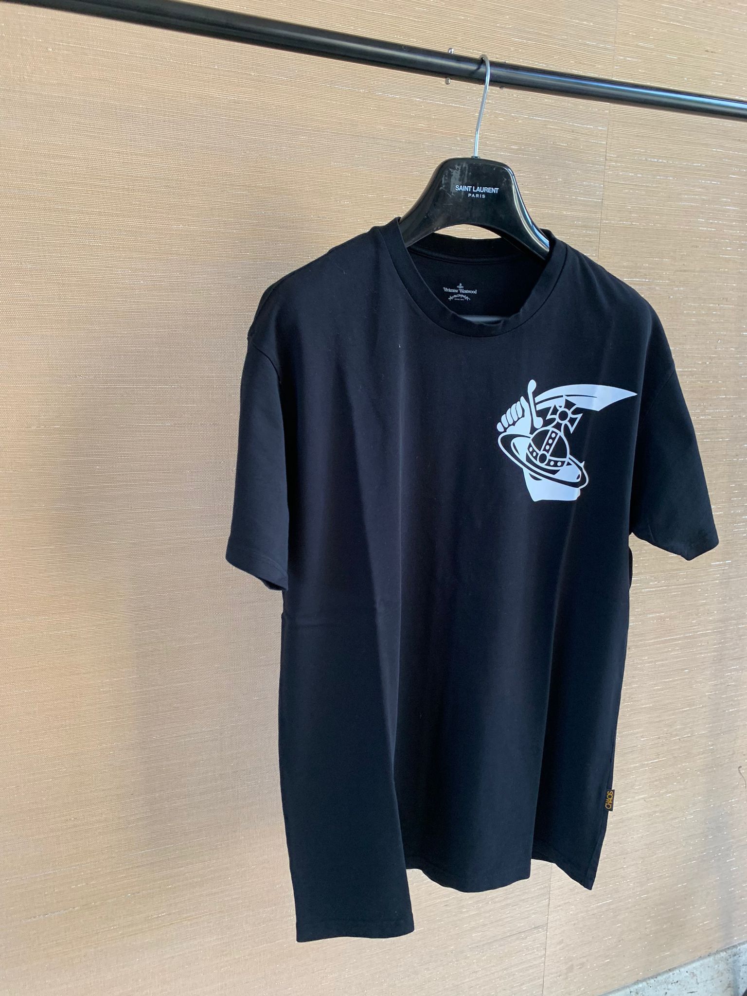 Vivienne Westwood o1rshd1 New Boxy Tee Shirt w/ Arm & Cutlass Print Tee Size US S / EU 44-46 / 1 - 2 Thumbnail