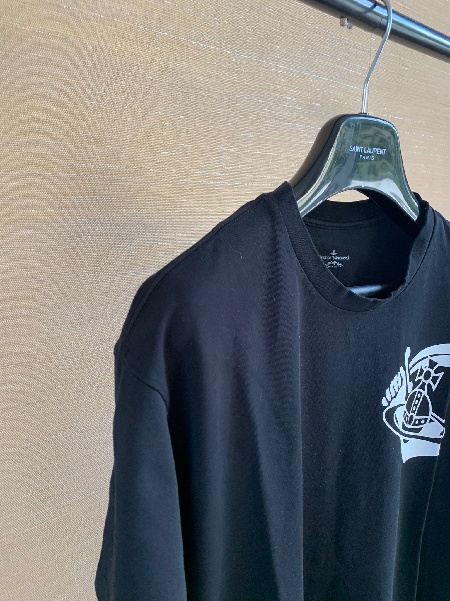 Vivienne Westwood o1rshd1 New Boxy Tee Shirt w/ Arm & Cutlass Print Tee Size US S / EU 44-46 / 1 - 4 Thumbnail