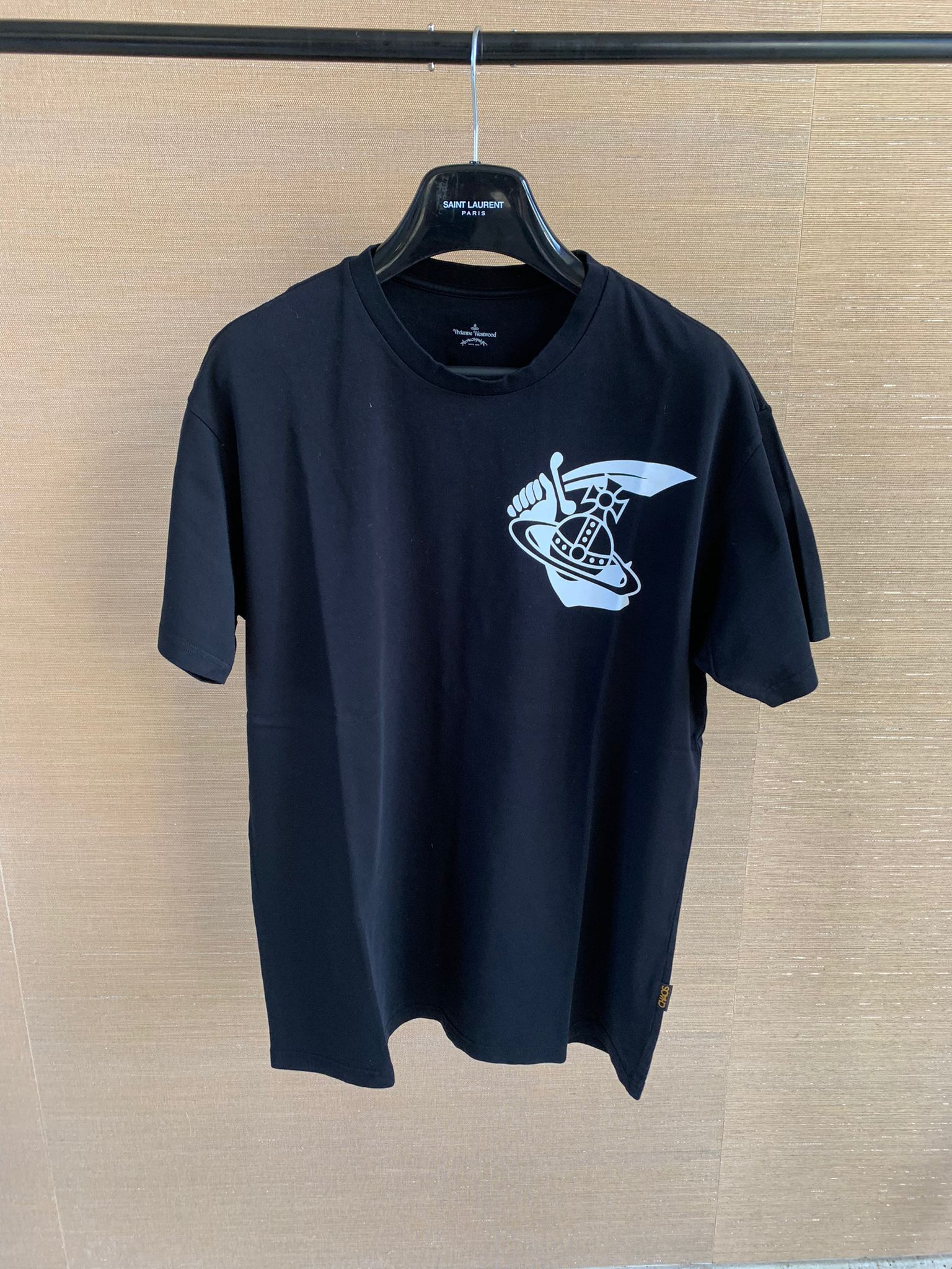 Vivienne Westwood o1rshd1 New Boxy Tee Shirt w/ Arm & Cutlass Print Tee Size US S / EU 44-46 / 1 - 3 Thumbnail