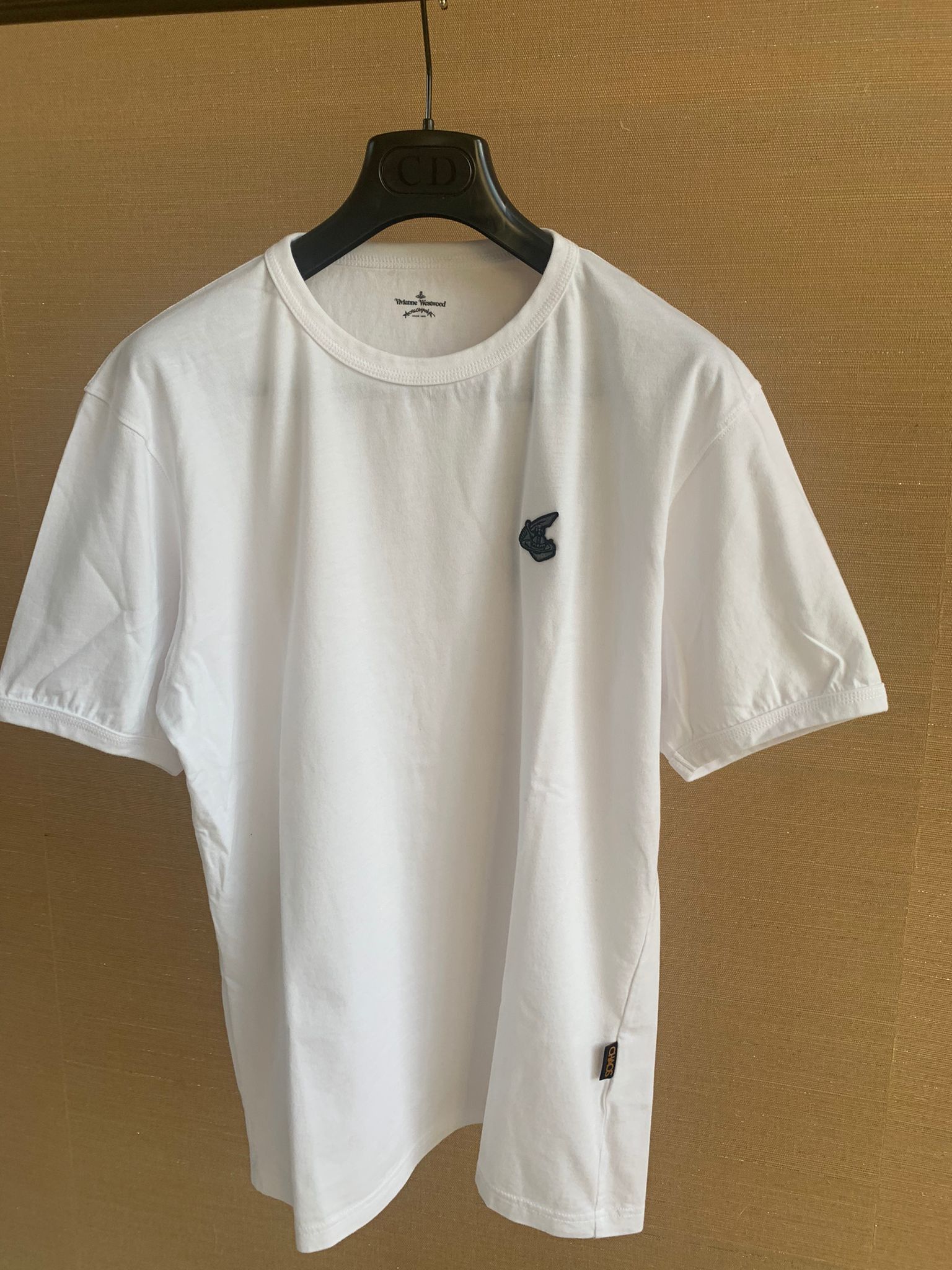 Vivienne Westwood o1rshd1 Arm & Cut Lass Small Embroidered Tee Size US XXL / EU 58 / 5 - 7 Thumbnail