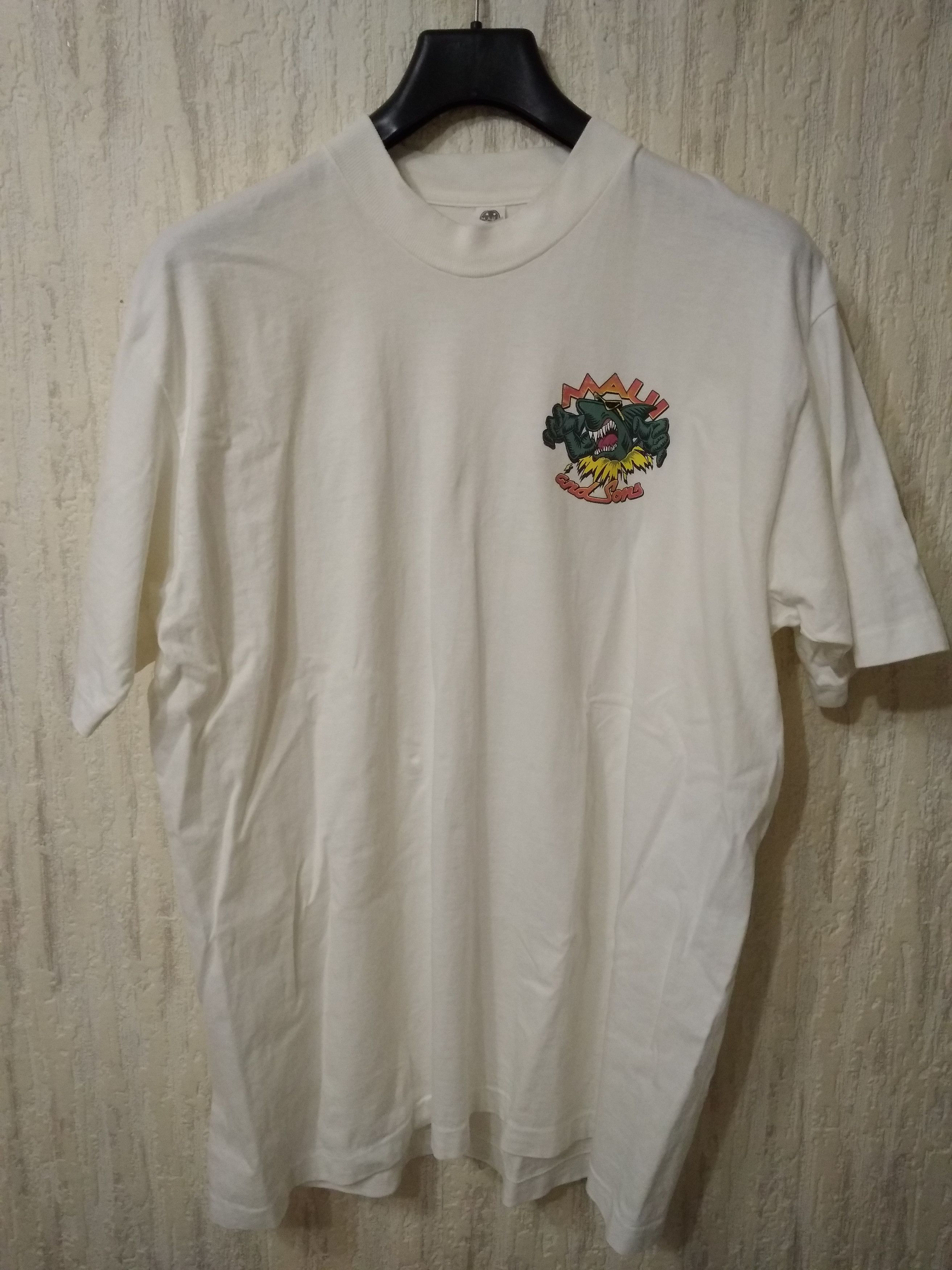 Maui and Sons × Vintage Old T Maui And Sons x 80"s x Made in Italy Size US XL / EU 56 / 4 - 1 Thumbnail