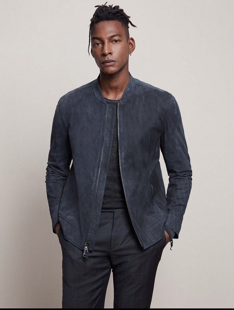 John Varvatos Suede bomber jacket. Size EU 52 USA 42 Size US L / EU 52-54 / 3 - 1 Thumbnail