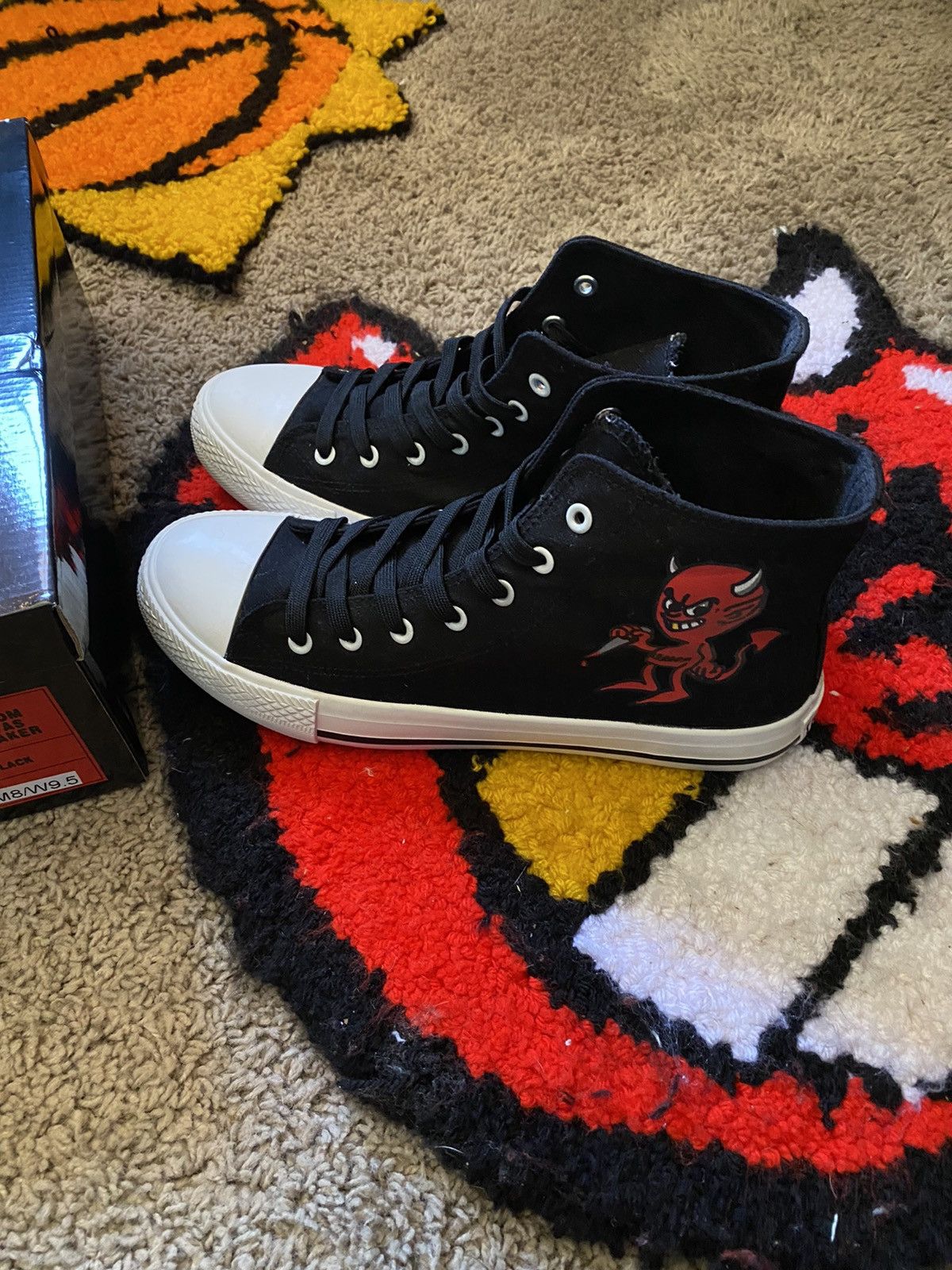 Ransom Clothing Ransom Devil Canvas Sneaker Size US 8 / EU 41 - 2 Thumbnail