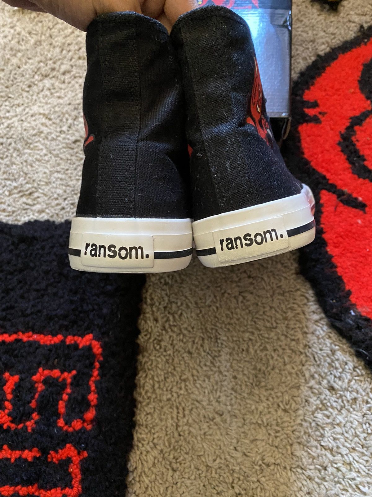 Ransom Clothing Ransom Devil Canvas Sneaker Size US 8 / EU 41 - 5 Thumbnail