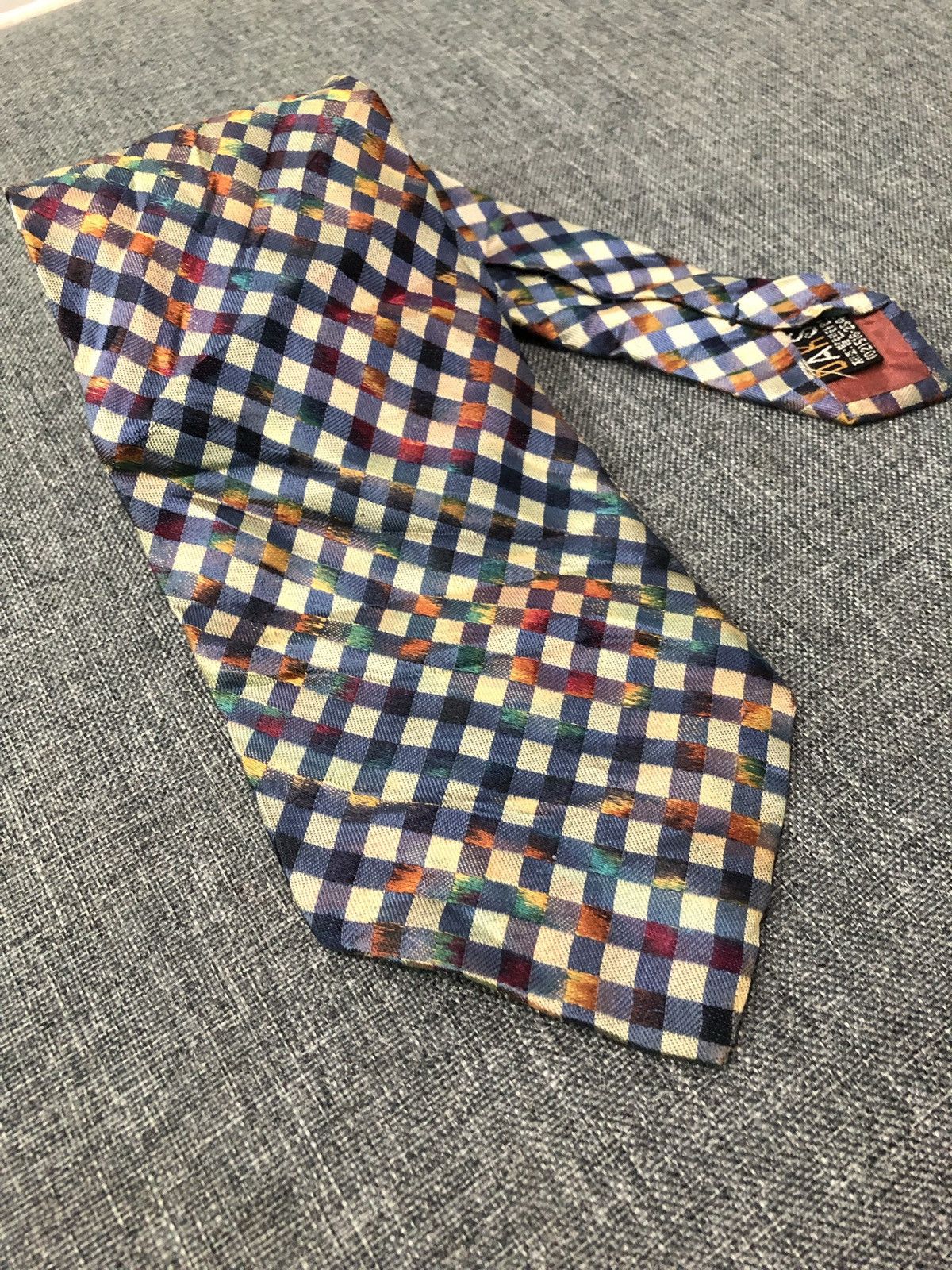 Authentic Daks Silk Neck Tie