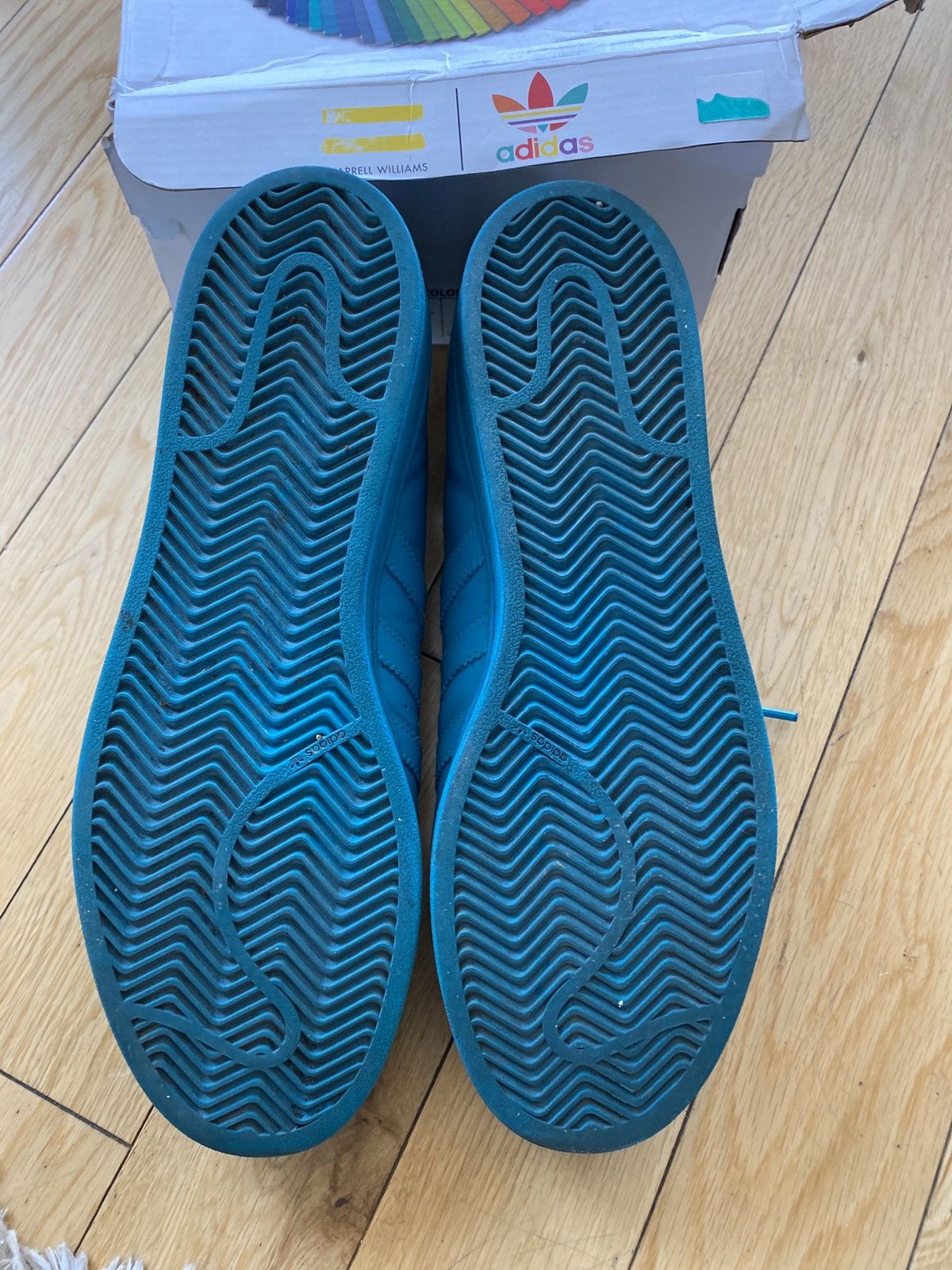 adidas superstar teal