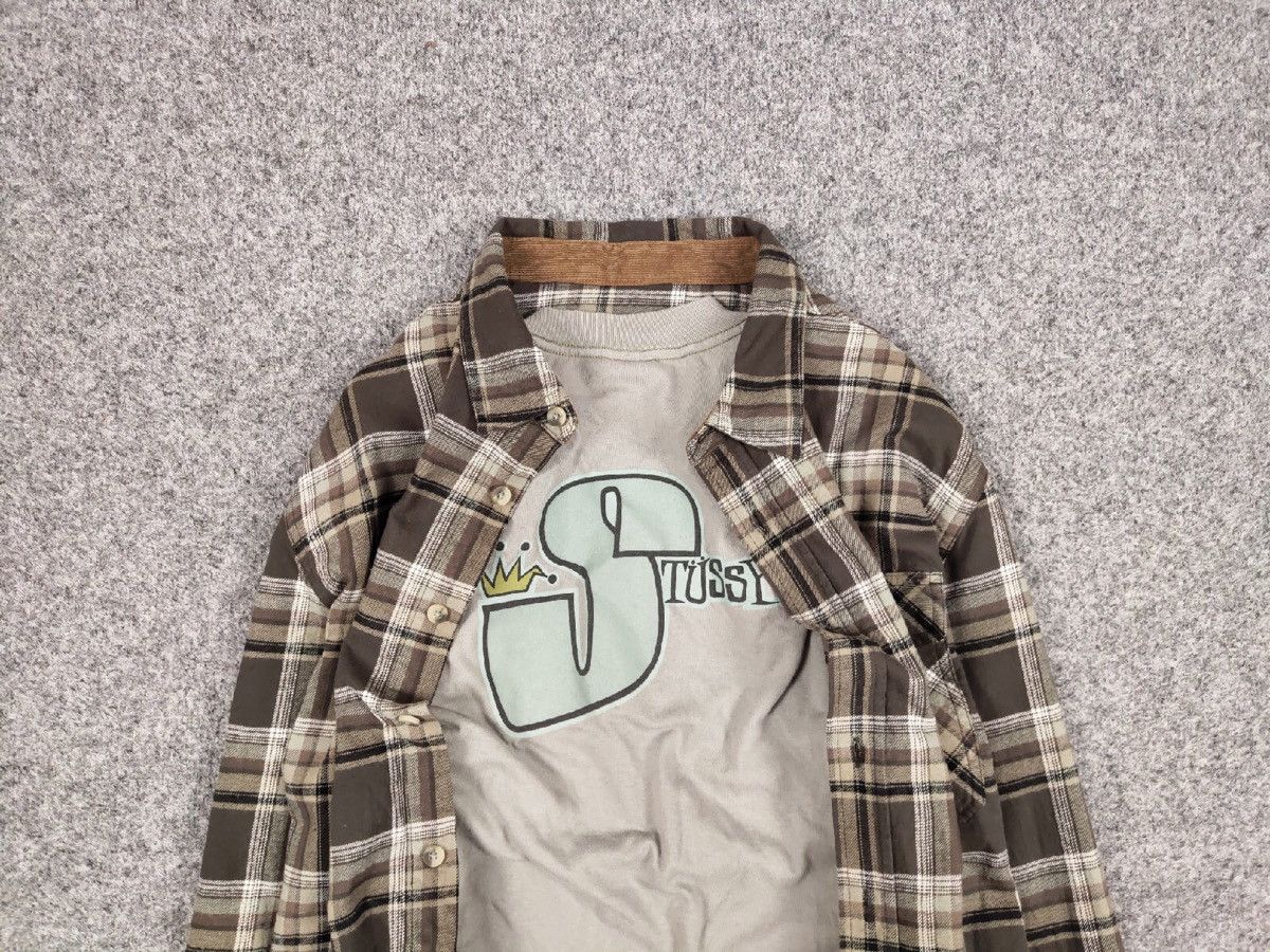 Flannel × Vintage Vintage Flannel Shirt Plaid Size US XL / EU 56 / 4 - 4 Thumbnail