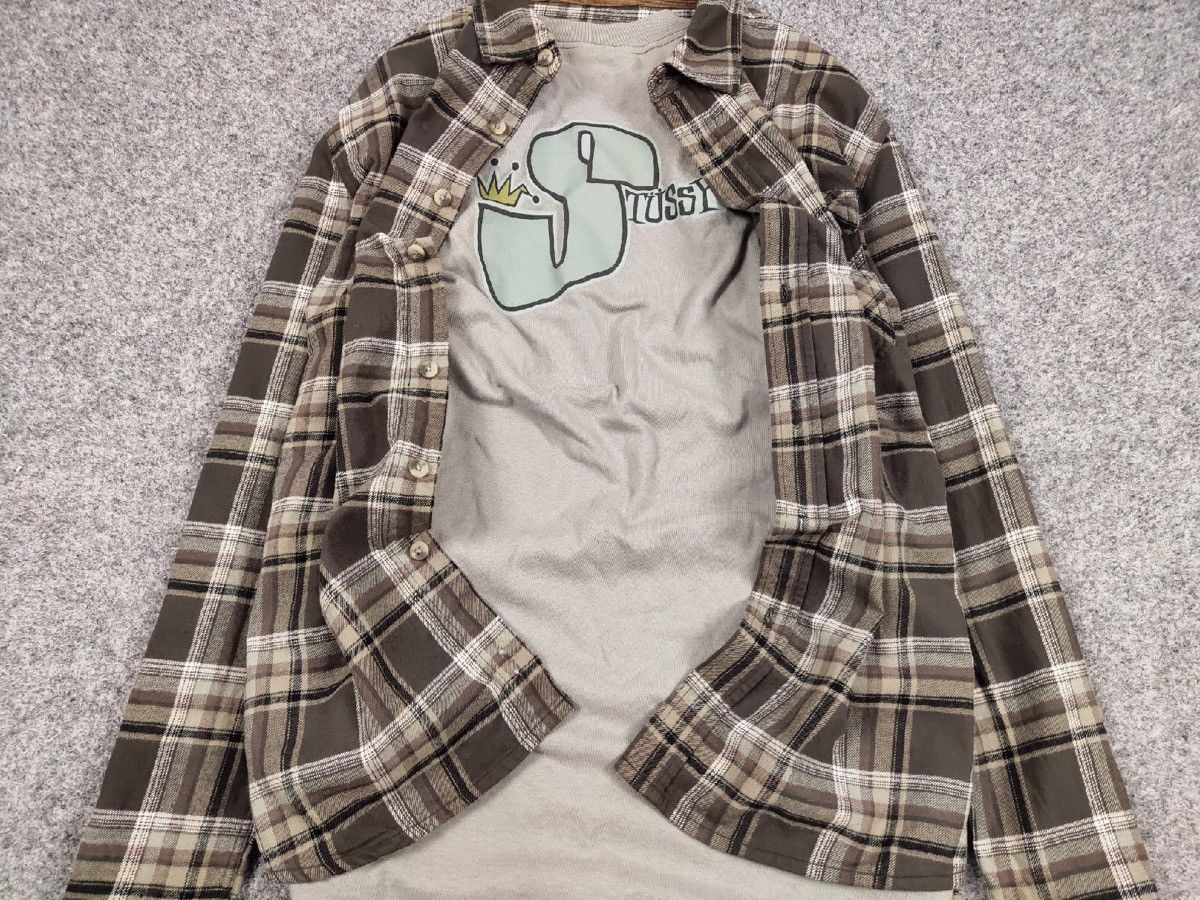 Flannel × Vintage Vintage Flannel Shirt Plaid Size US XL / EU 56 / 4 - 6 Thumbnail