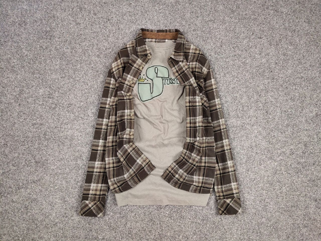 Flannel × Vintage Vintage Flannel Shirt Plaid Size US XL / EU 56 / 4 - 1 Thumbnail