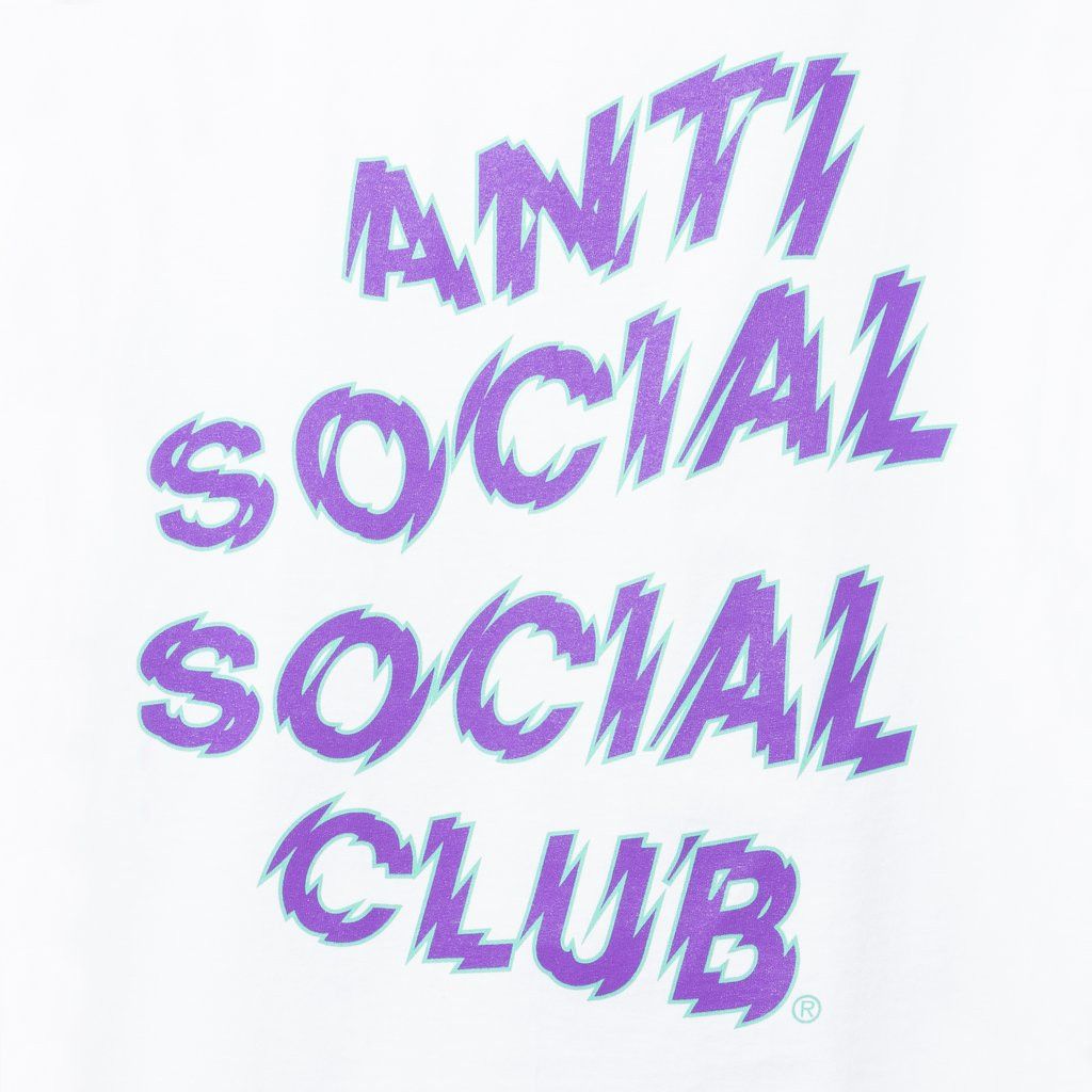DS Anti Social Social Club Maniac White Tee ASSC New