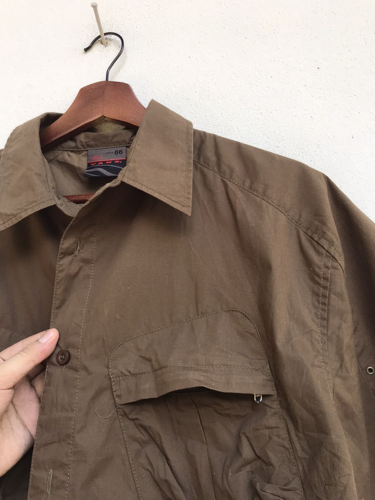 Vans Camp Collar Vans Shirt Button Down Size US M / EU 48-50 / 2 - 18 Thumbnail