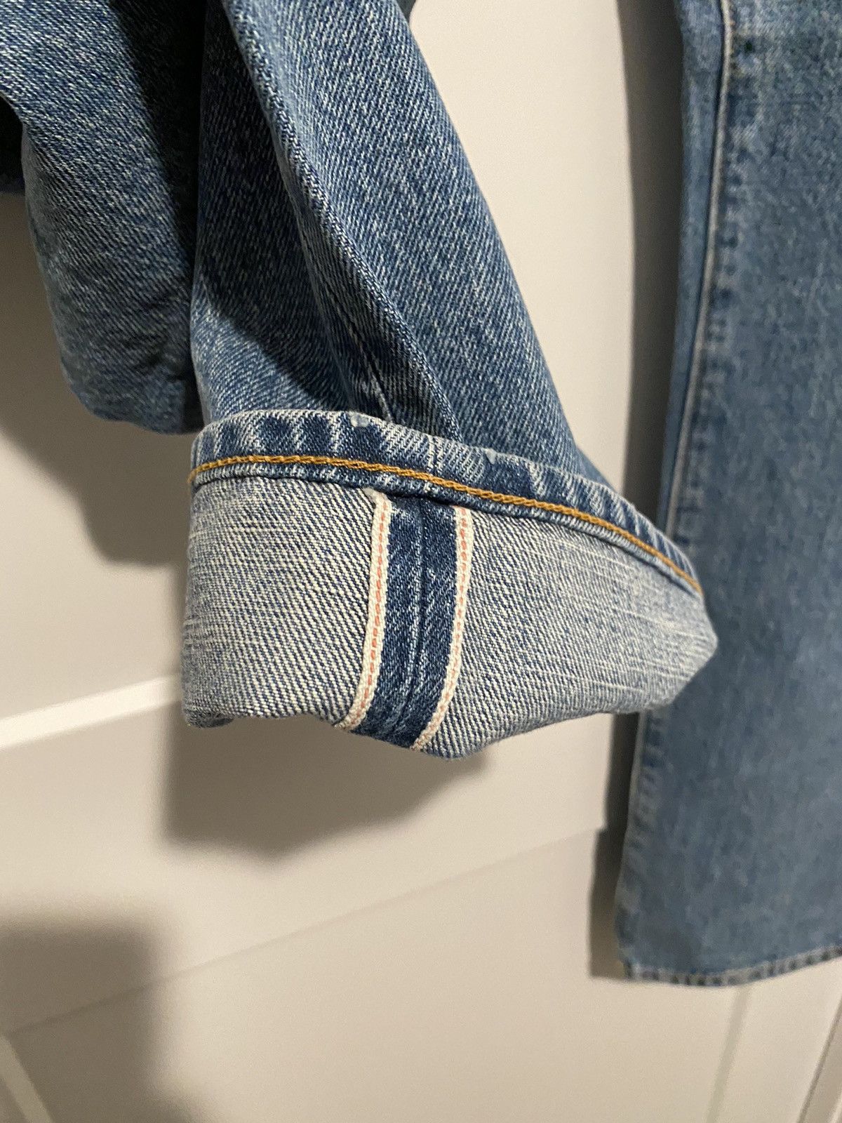 Supreme Stonewashed Selvedge Denim Jeans Size US 34 / EU 50 - 5 Thumbnail