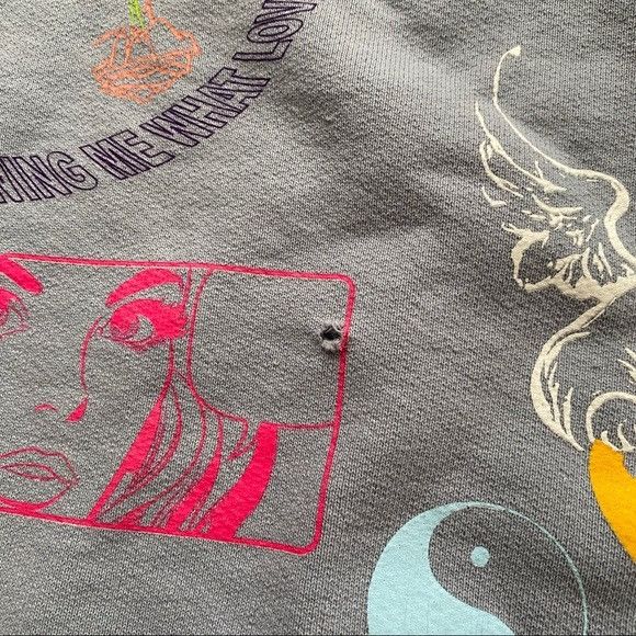Word vomit crewneck clearance