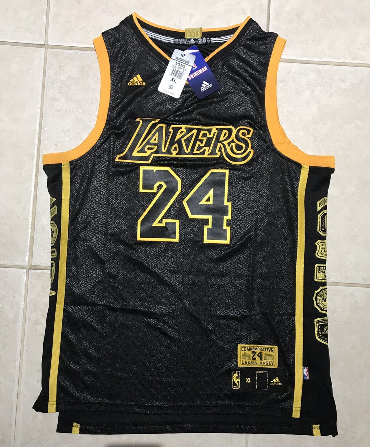 adidas kobe commemorative jersey