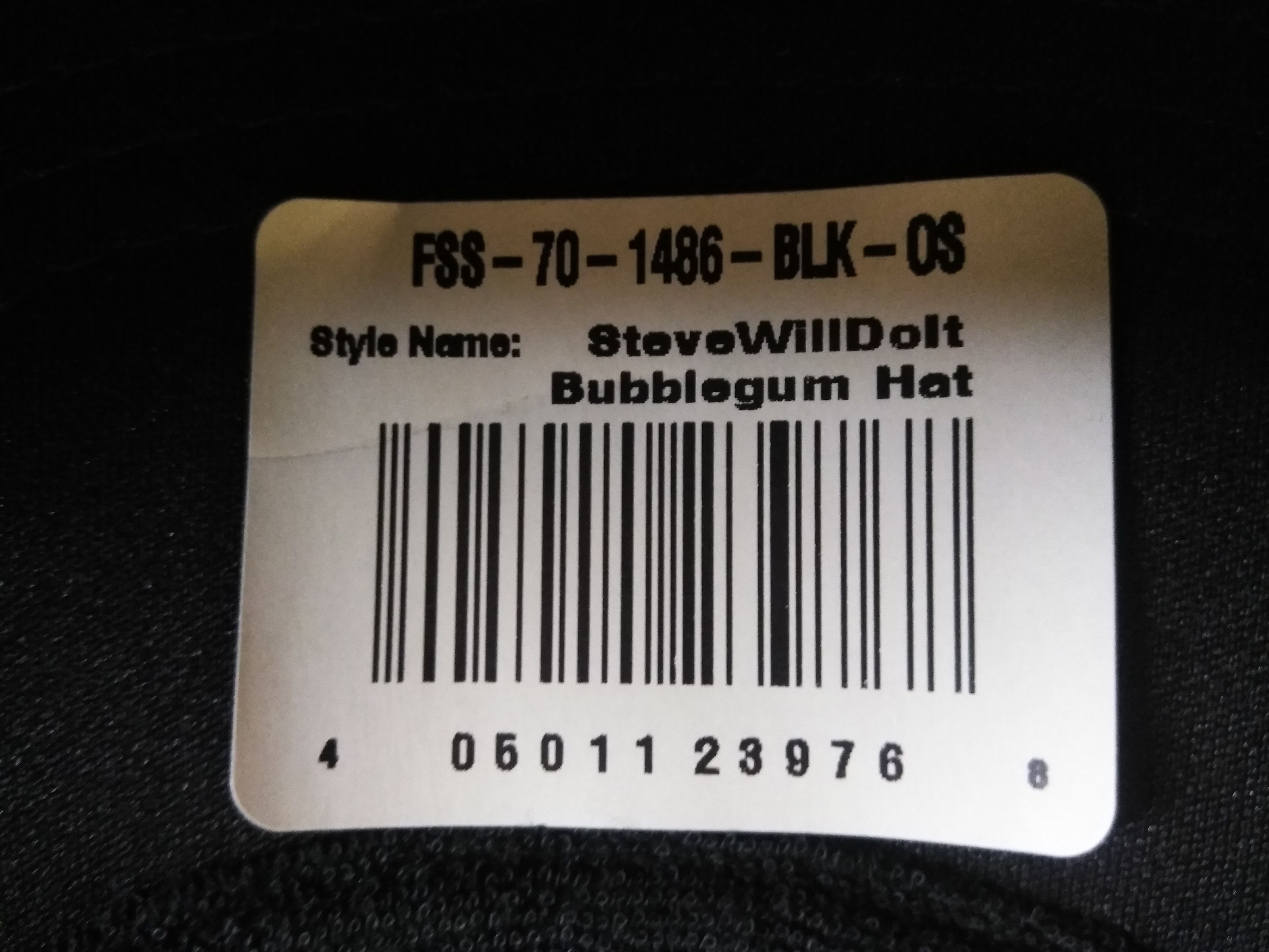 Full Send by Nelk Boys STEVE WILL DO IT Hat Bubble Gum Design Funny Black  Nelk New | Grailed