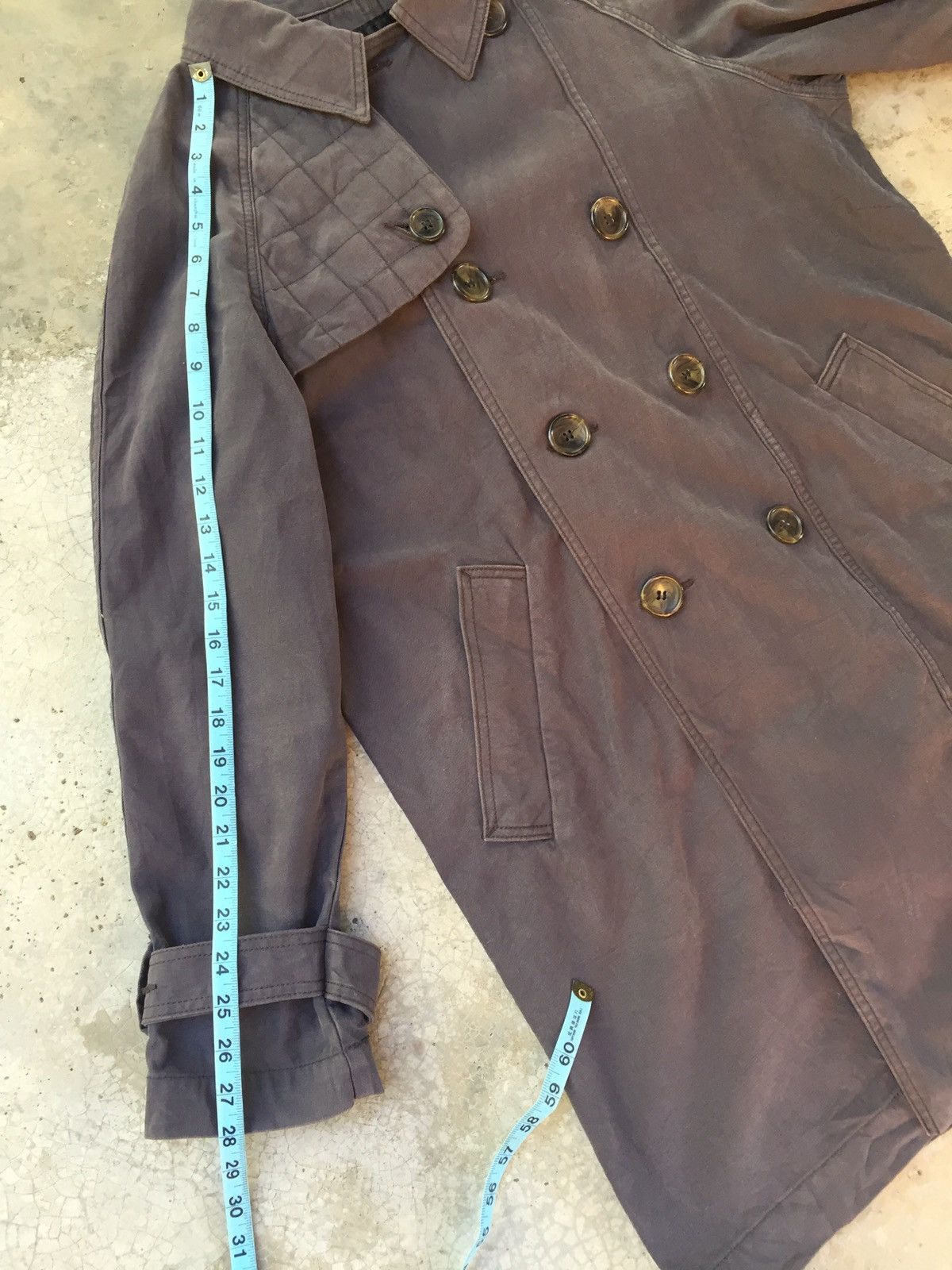 Issey Miyake Issey Miyake Ne Net buttoned Trench Coat Size US M / EU 48-50 / 2 - 13 Thumbnail