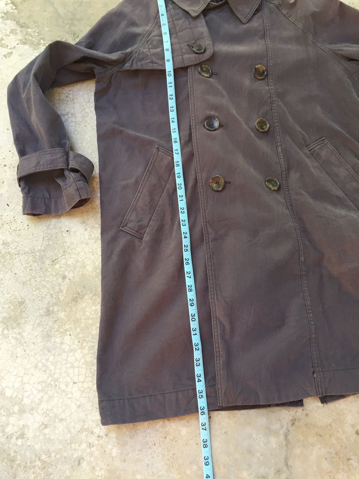 Issey Miyake Issey Miyake Ne Net buttoned Trench Coat Size US M / EU 48-50 / 2 - 11 Thumbnail