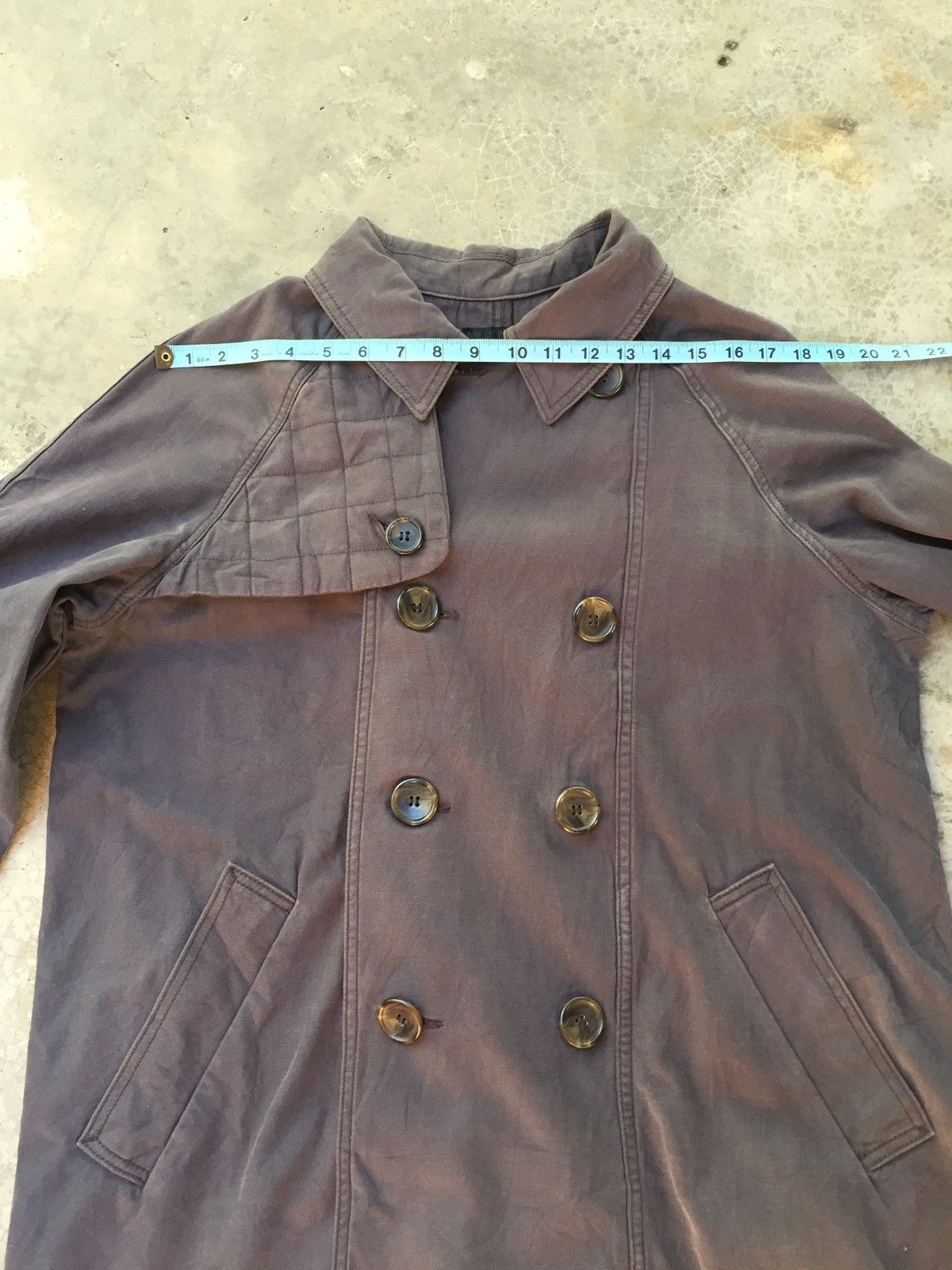 Issey Miyake Issey Miyake Ne Net buttoned Trench Coat Size US M / EU 48-50 / 2 - 12 Thumbnail