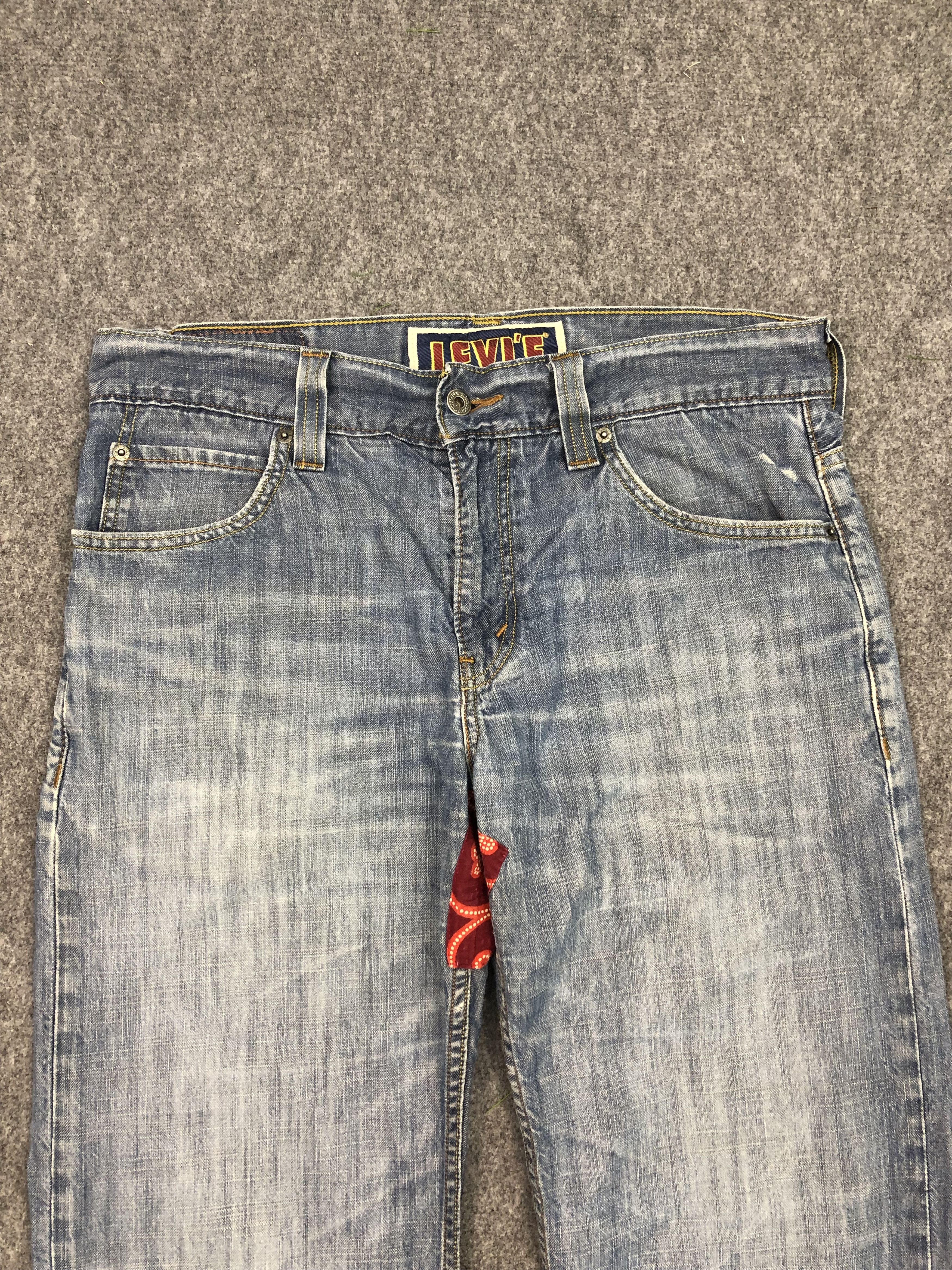 Levi's Vintage Levis 549 Blue Denim Jeans DP0360 Size US 37 - 3 Thumbnail