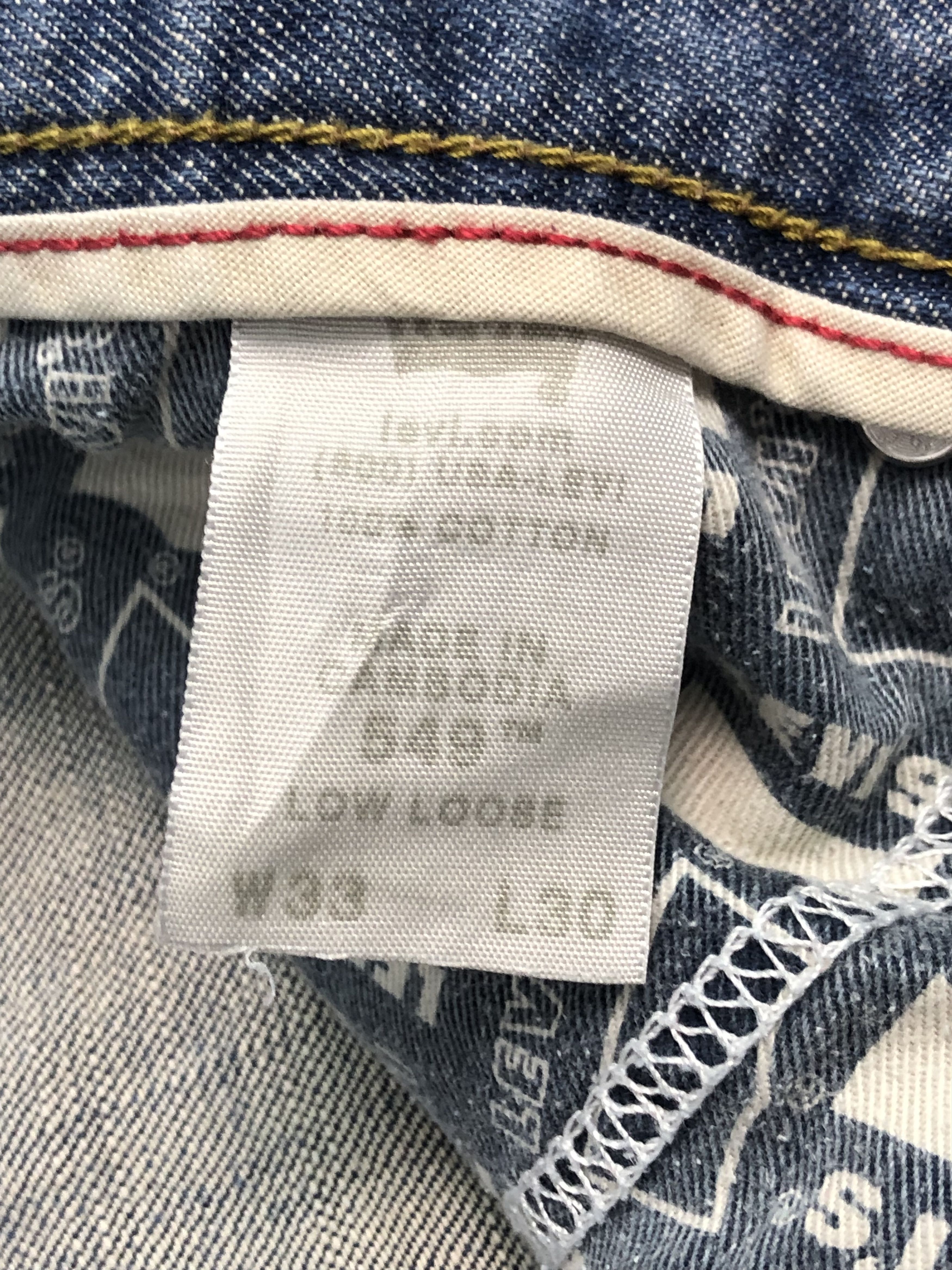 Levi's Vintage Levis 549 Blue Denim Jeans DP0360 Size US 37 - 7 Thumbnail