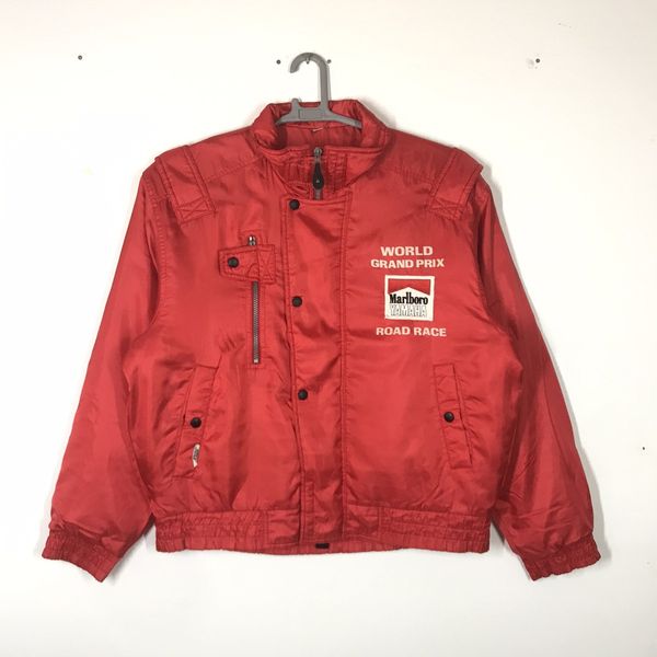 Vintage Vintage 90s Marlboro Yamaha Spell Out Full Button Jacket