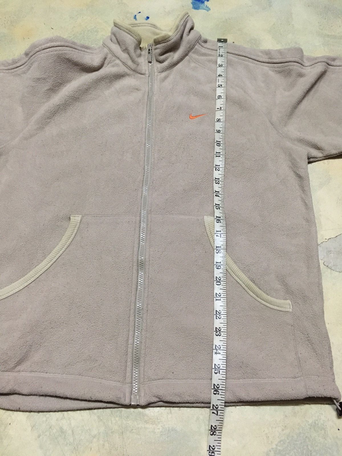 Nike Vintage Nike Fleece Jacket Sweater For Outdoor or Sports Size US M / EU 48-50 / 2 - 14 Thumbnail