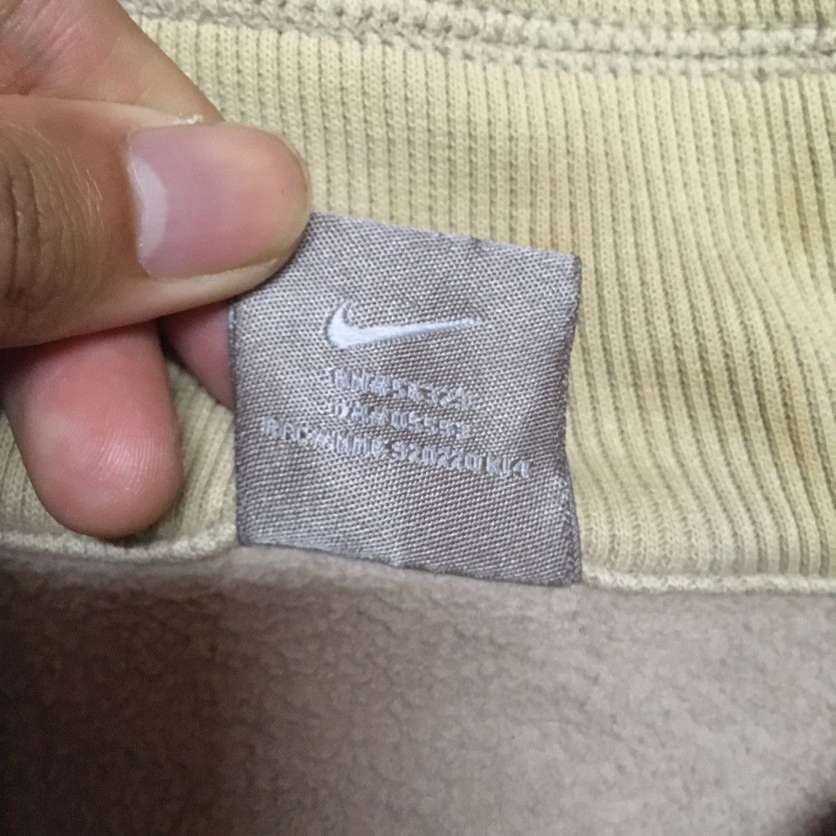 Nike Vintage Nike Fleece Jacket Sweater For Outdoor or Sports Size US M / EU 48-50 / 2 - 8 Thumbnail