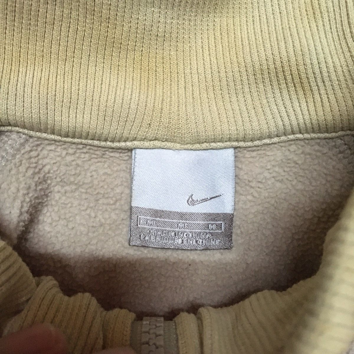 Nike Vintage Nike Fleece Jacket Sweater For Outdoor or Sports Size US M / EU 48-50 / 2 - 7 Thumbnail