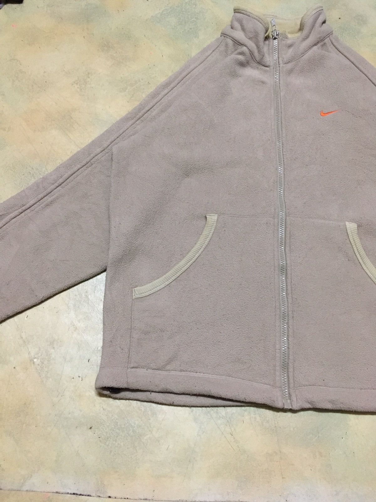 Nike Vintage Nike Fleece Jacket Sweater For Outdoor or Sports Size US M / EU 48-50 / 2 - 3 Thumbnail