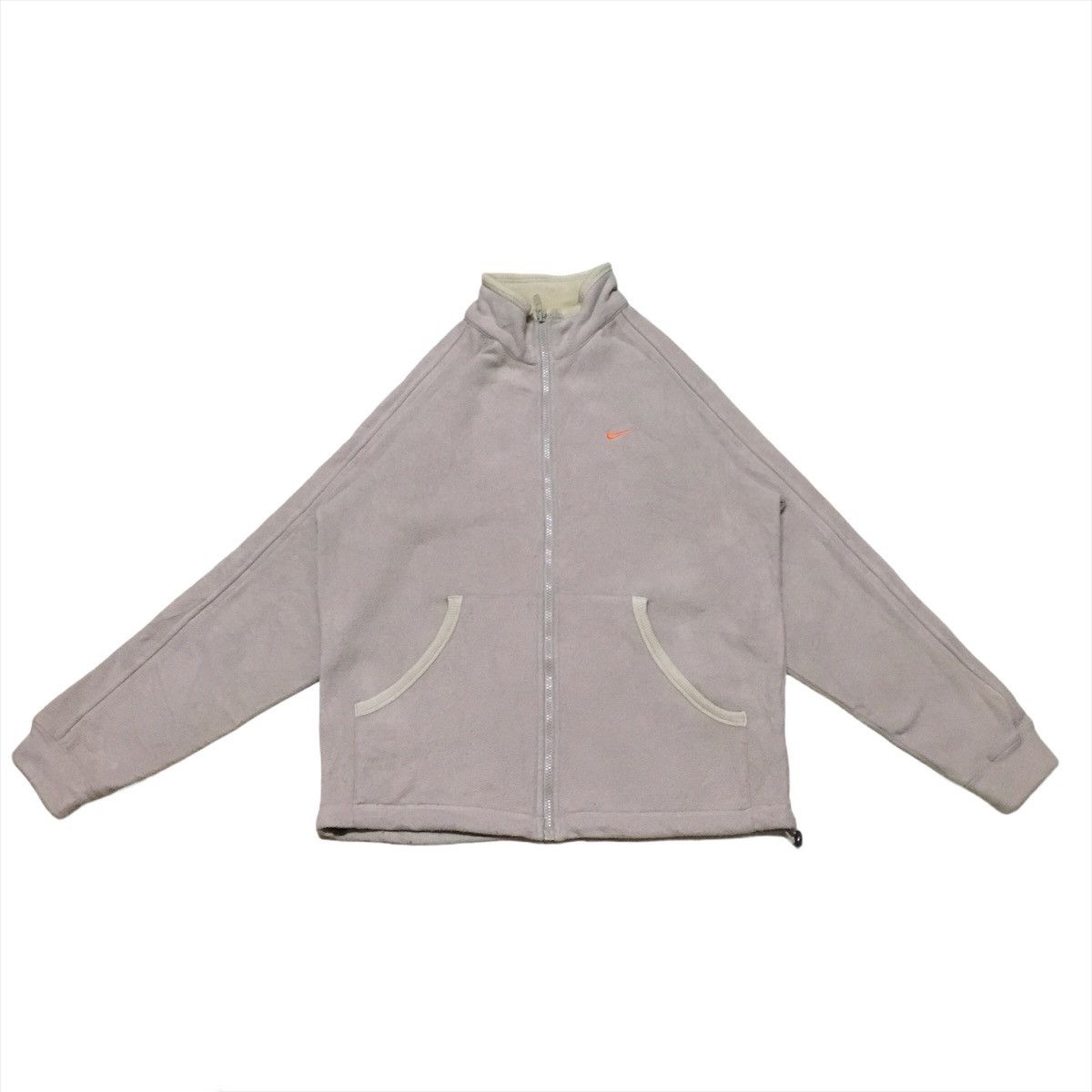 Nike Vintage Nike Fleece Jacket Sweater For Outdoor or Sports Size US M / EU 48-50 / 2 - 1 Thumbnail