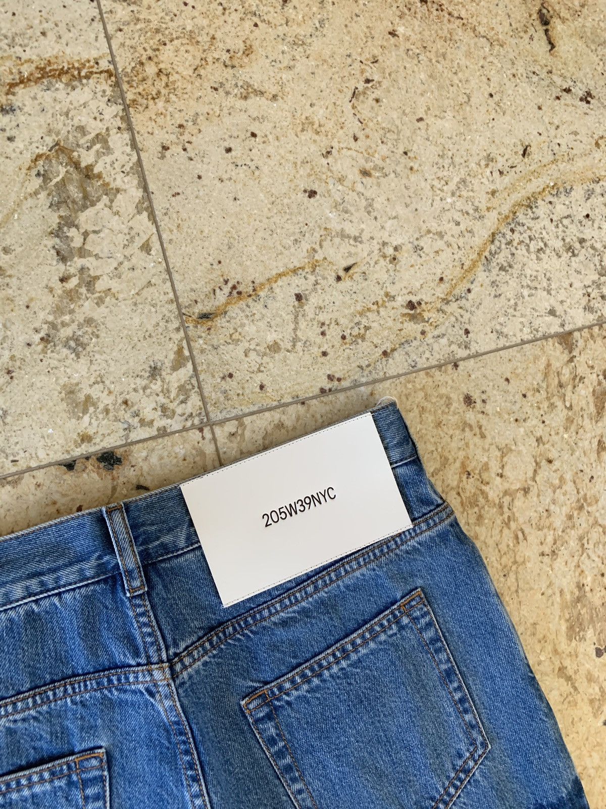 Calvin Klein 205W39NYC Calvin Klein 205W39NYC Fireman Denim Pants Size US 30 / EU 46 - 15 Thumbnail