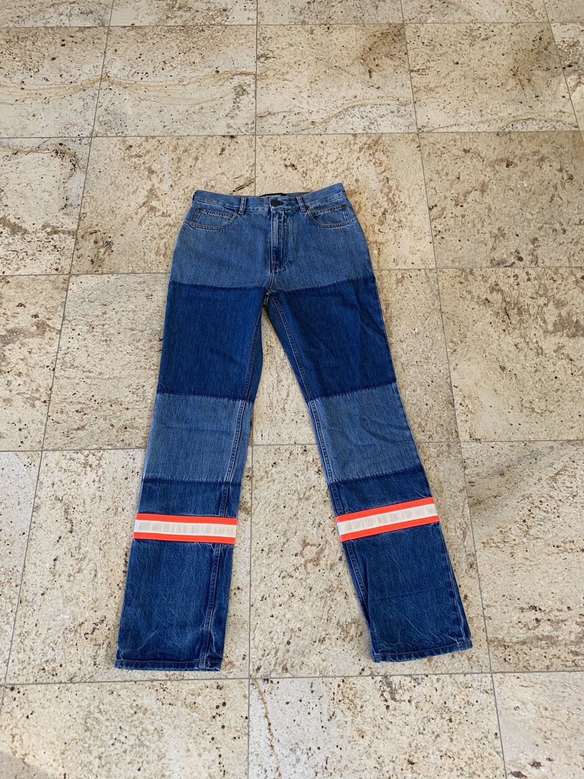 Calvin Klein 205W39NYC Calvin Klein 205W39NYC Fireman Denim Pants Size US 30 / EU 46 - 2 Thumbnail