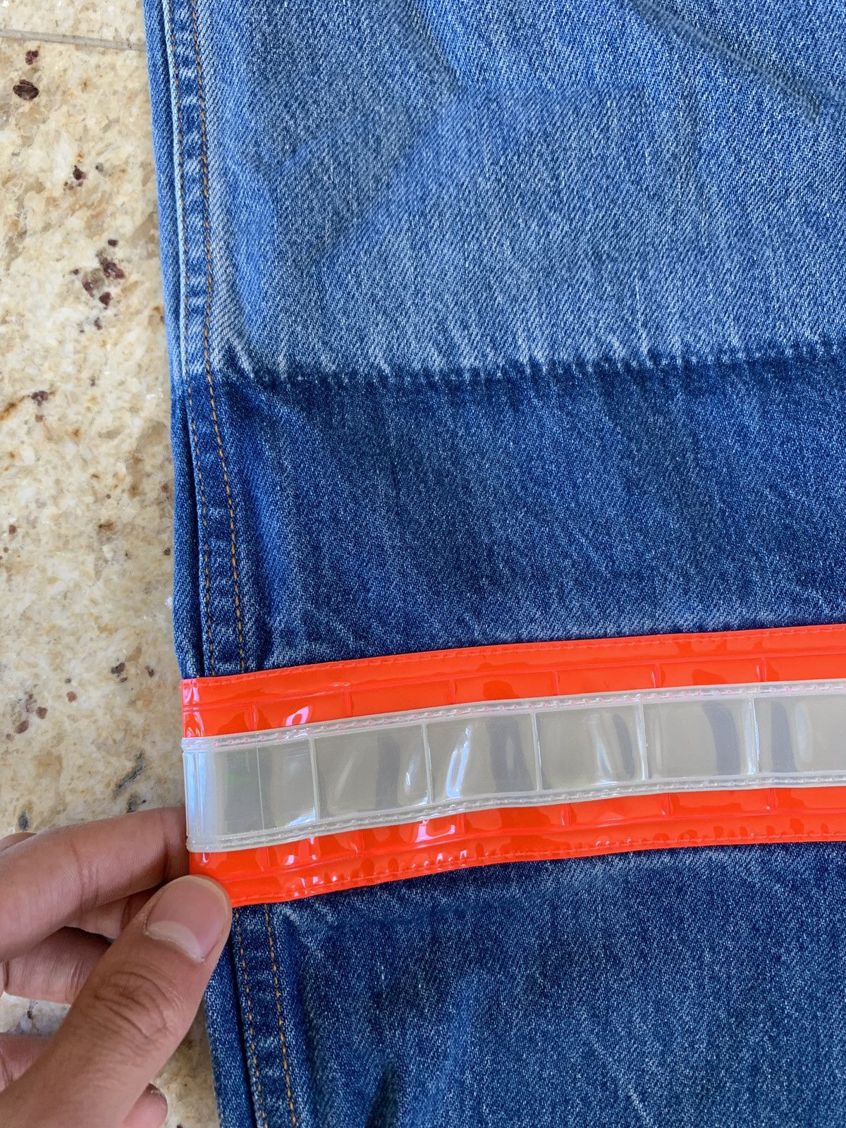 Calvin Klein 205W39NYC Calvin Klein 205W39NYC Fireman Denim Pants Size US 30 / EU 46 - 7 Thumbnail